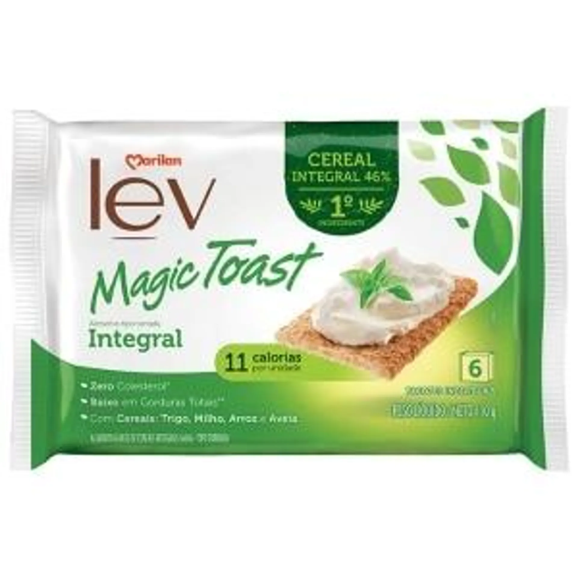 Torrada Marilan Lev Magic Toast Integral 110g