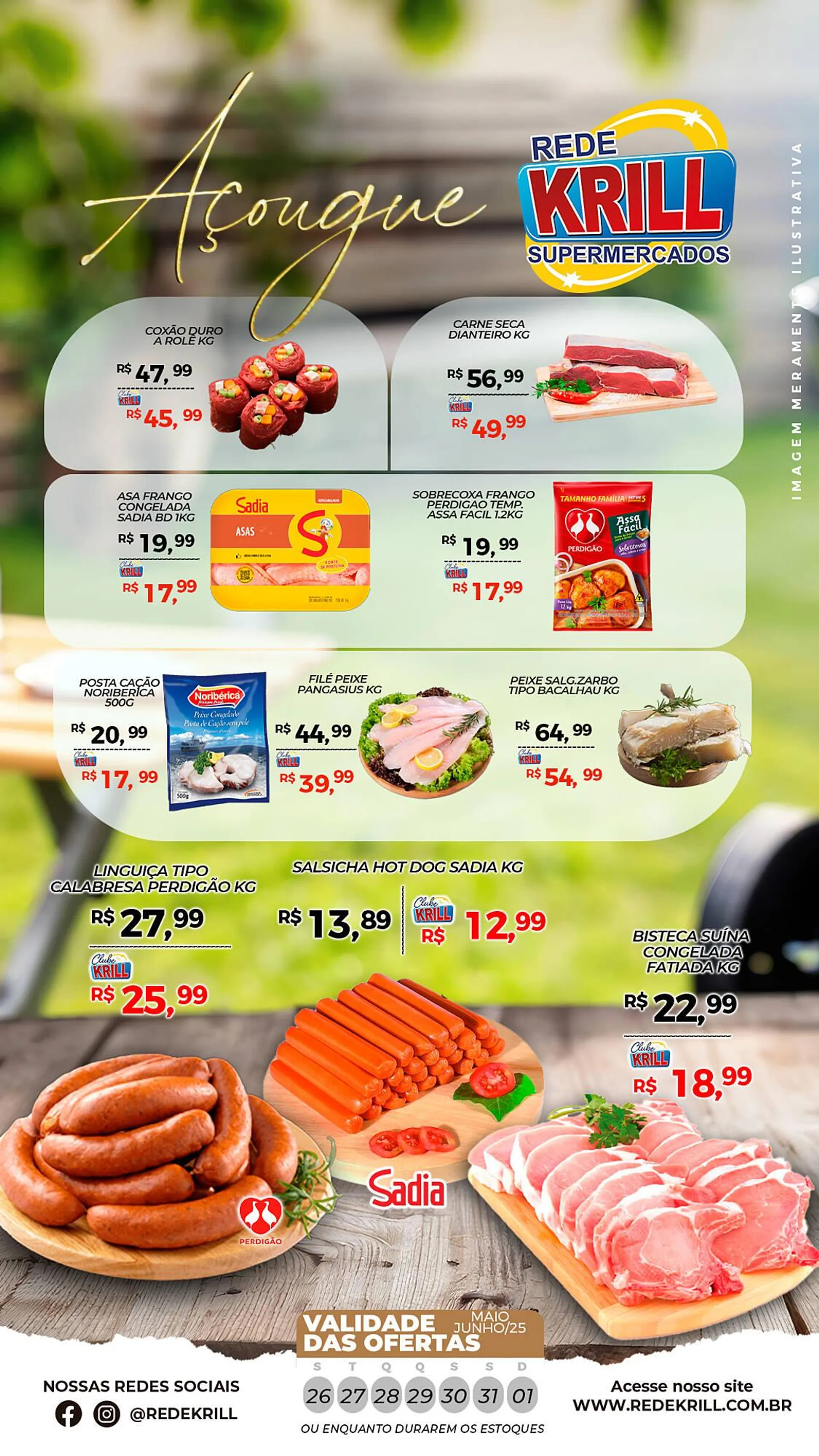 Encarte de Catálogo Rede Krill 26 de maio até 1 de junho 2025 - Pagina 1