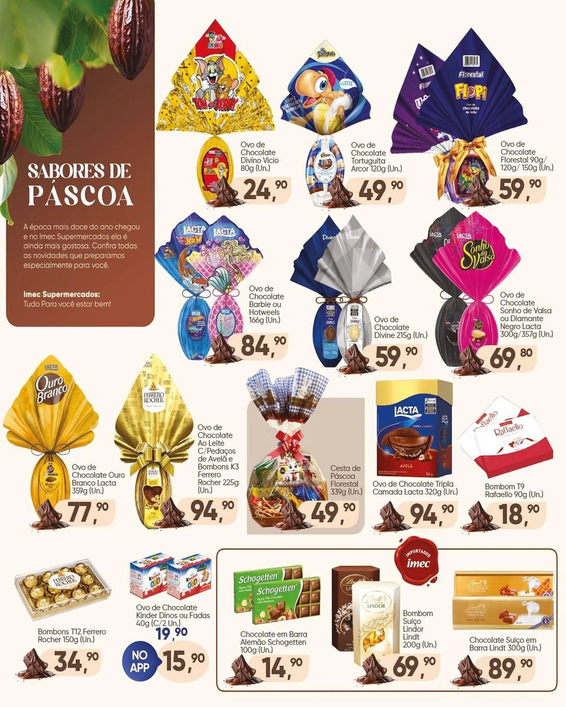 Encarte de Catálogo Imec Supermercados 9 de abril até 21 de abril 2025 - Pagina 2