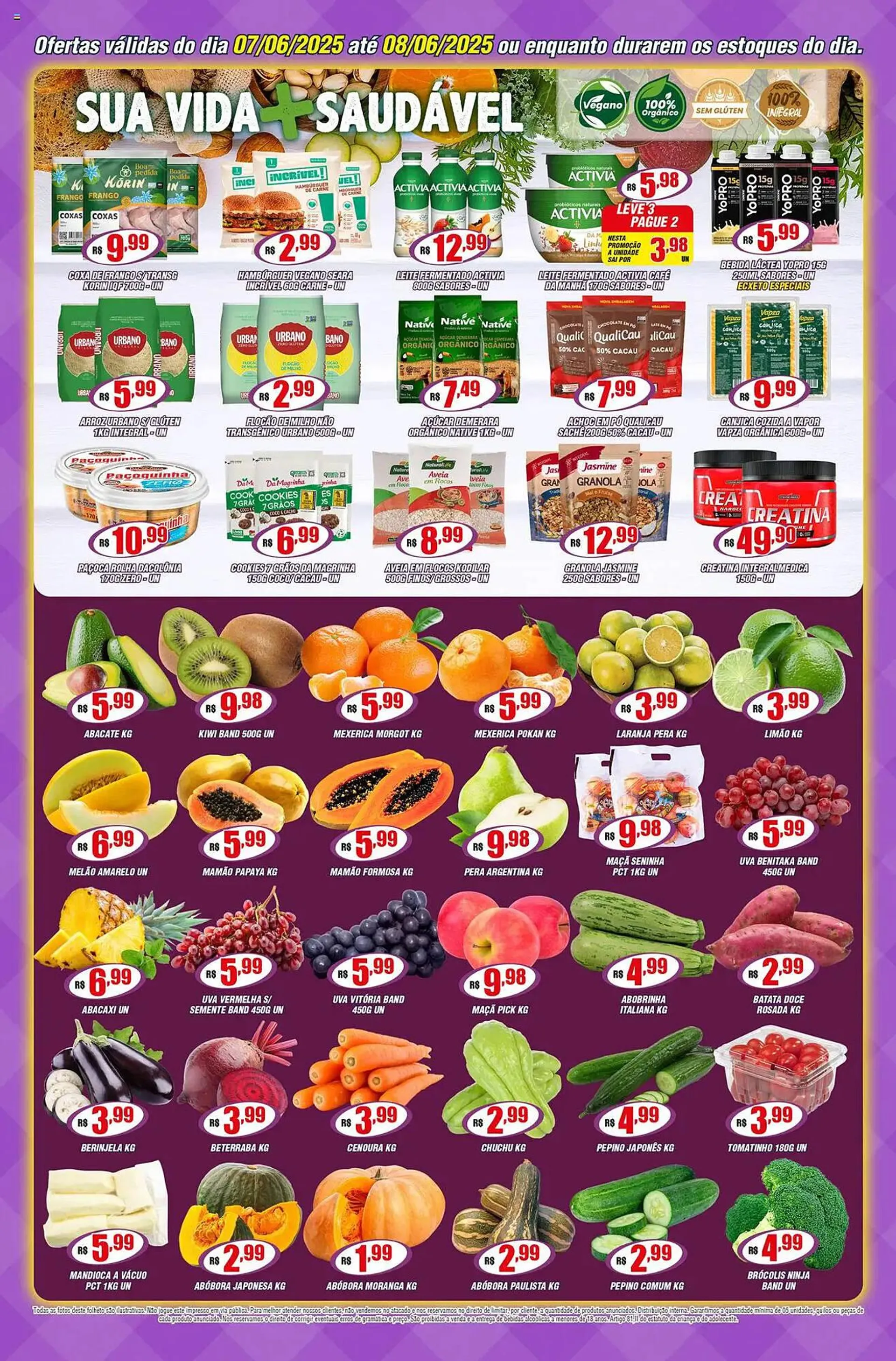 Encarte de Catálogo Violeta Supermercados 7 de junho até 9 de junho 2025 - Pagina 4