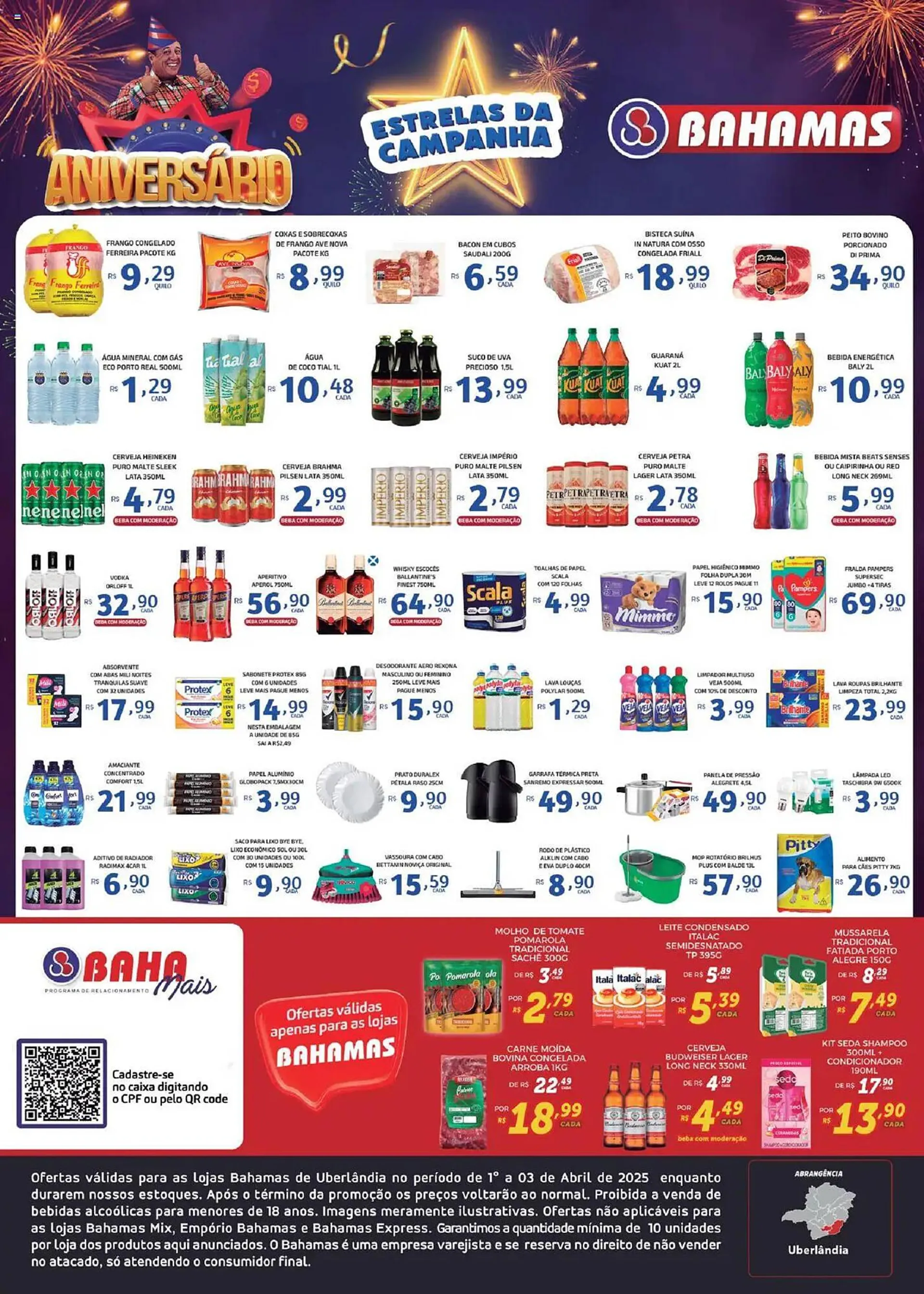 Encarte de Catálogo Bahamas Supermercados 1 de abril até 3 de abril 2025 - Pagina 2