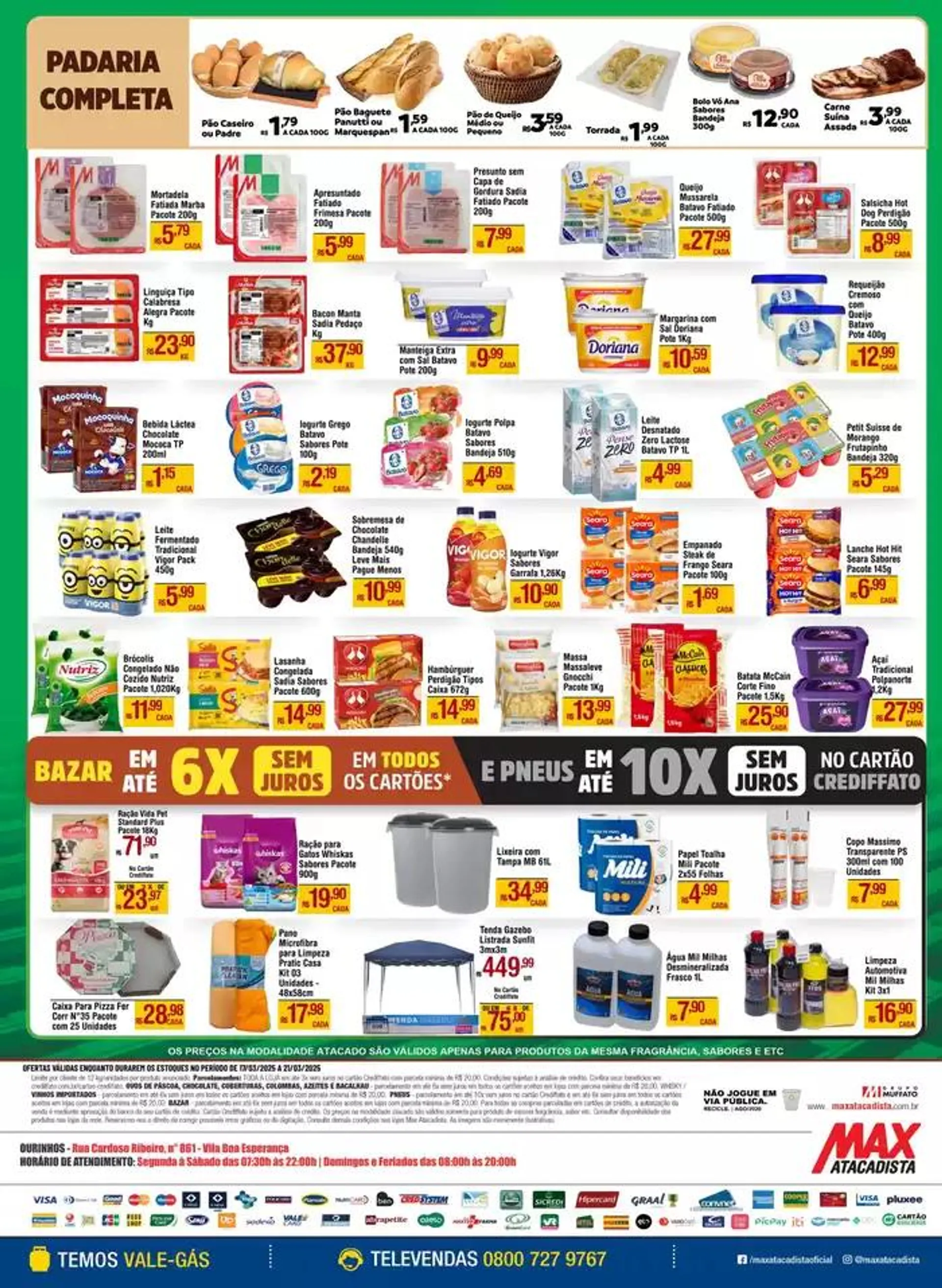 Encarte de Ofertas exclusivas para nossos clientes 17 de março até 21 de março 2025 - Pagina 4