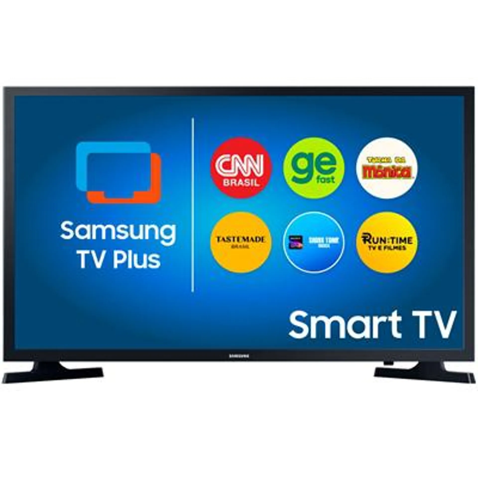 Smart TV Samsung 32" LED HD, OS Tizen, Wi-fi, HDR, HDMI, USB - Preto