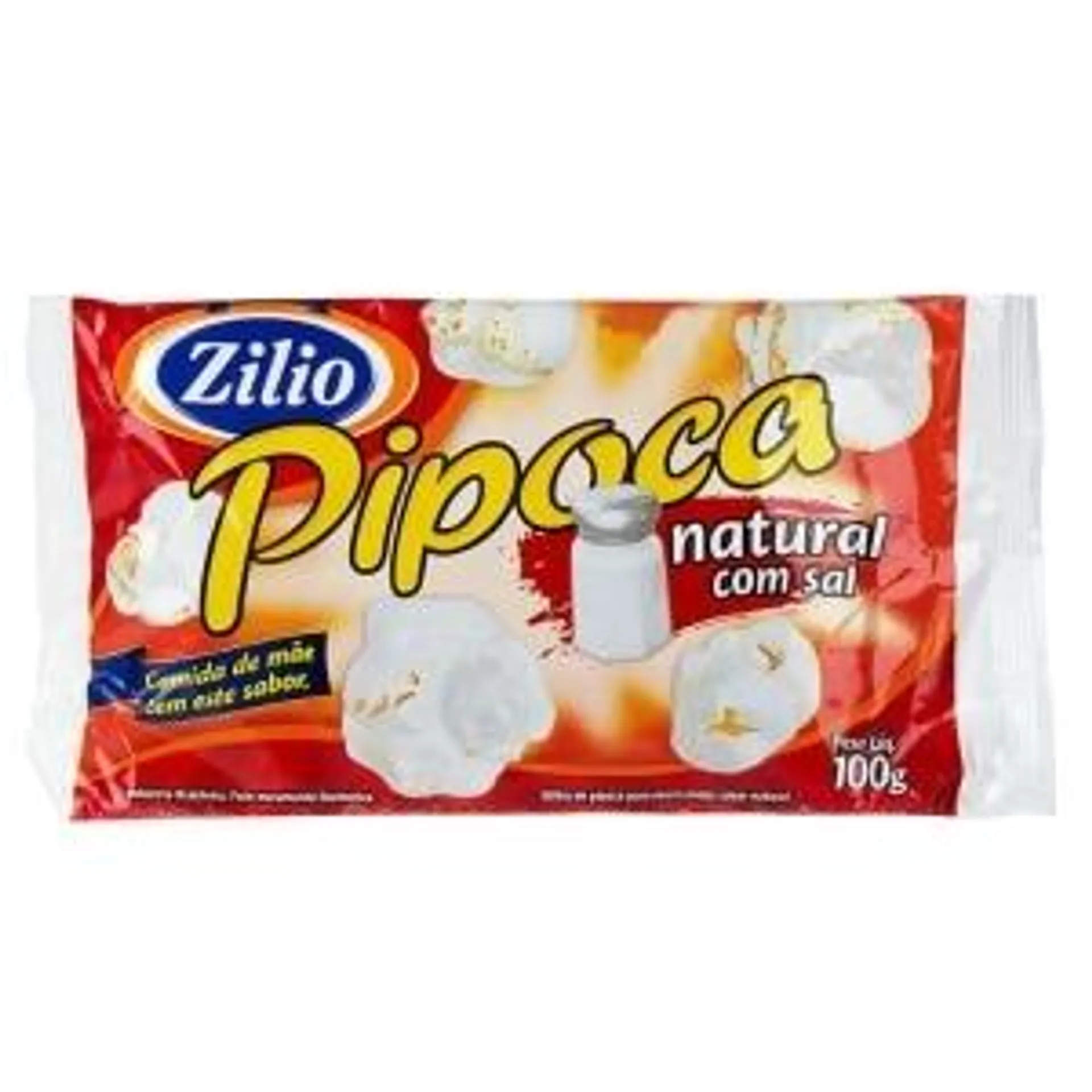 Pipoca para Micro-ondas Natural Zilio 100g