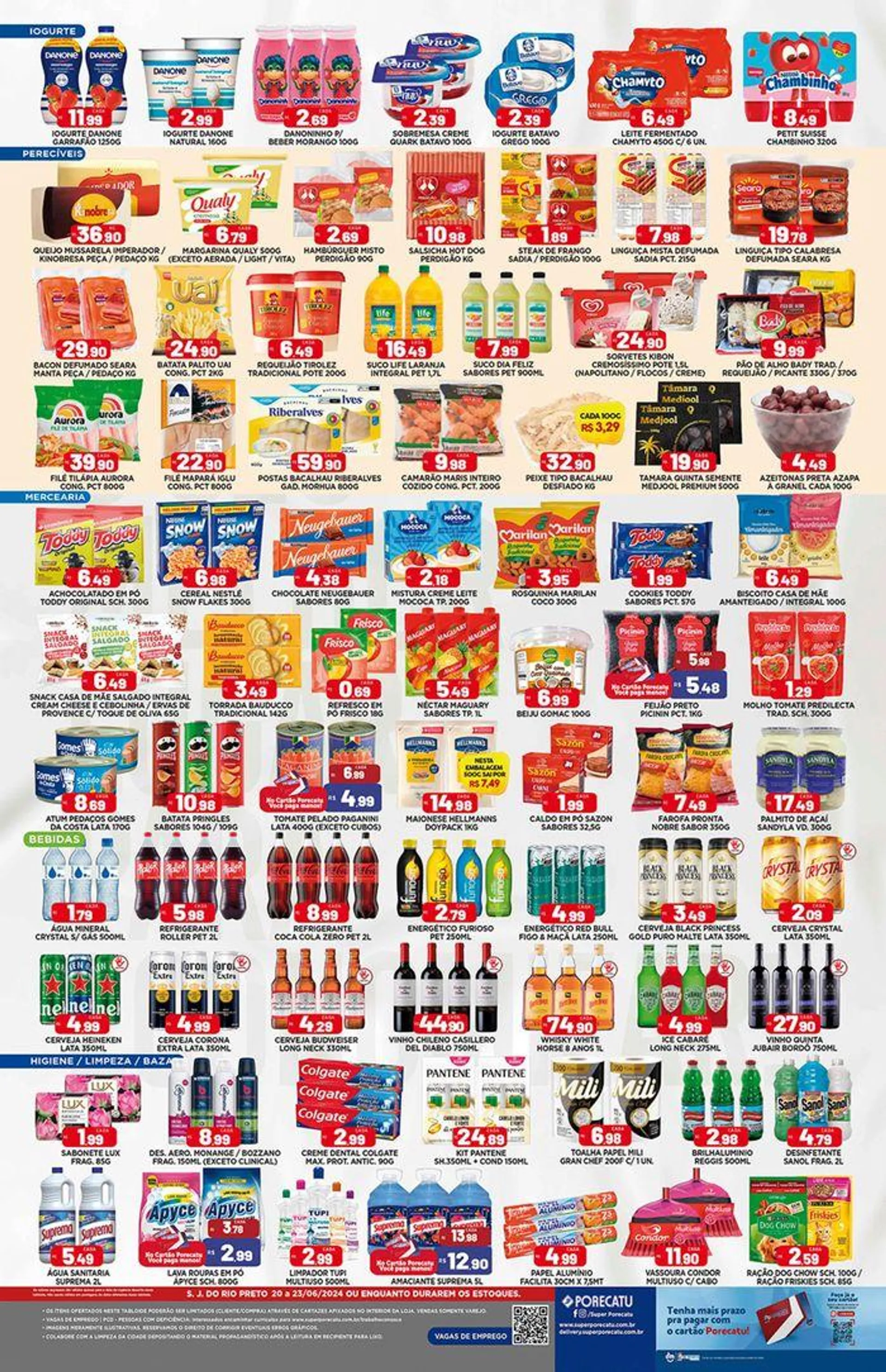 Encarte de Ofertas Rio Preto Supermercado Porecatu 20 de junho até 23 de junho 2024 - Pagina 2