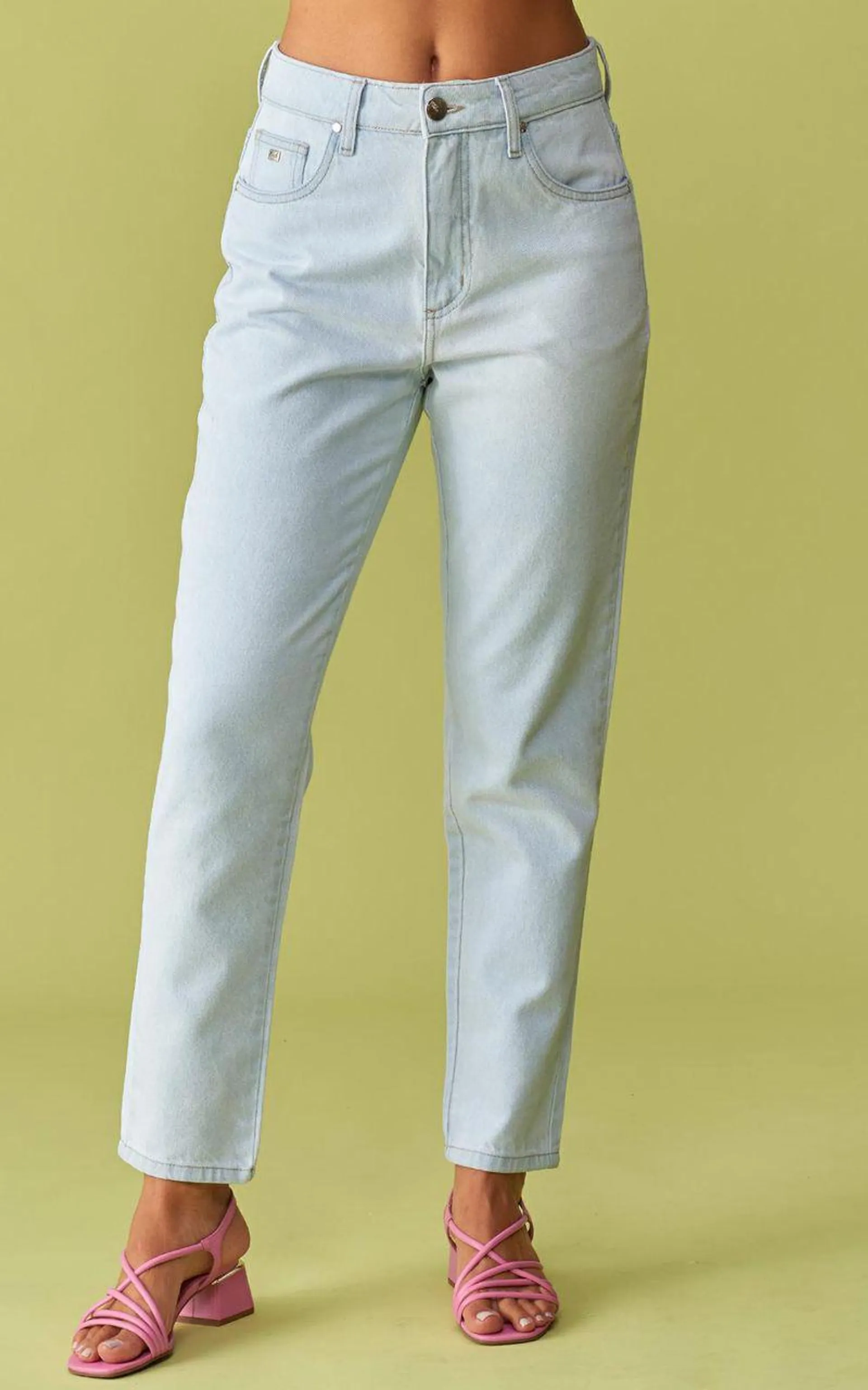 Calça Jeans Feminina Mom - INDIGO