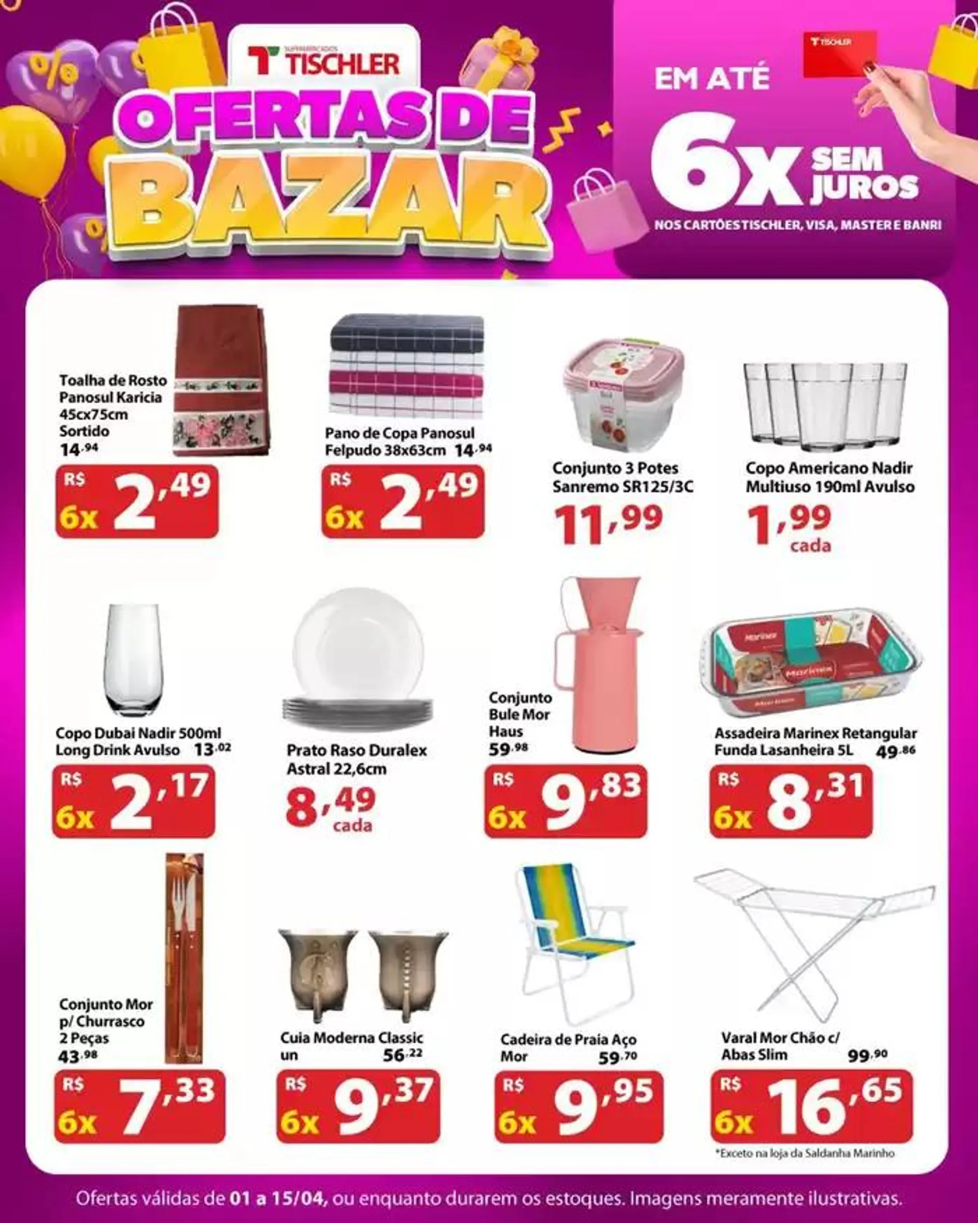 Encarte de Encarte Supermercados Tischler 1 de abril até 15 de abril 2025 - Pagina 2