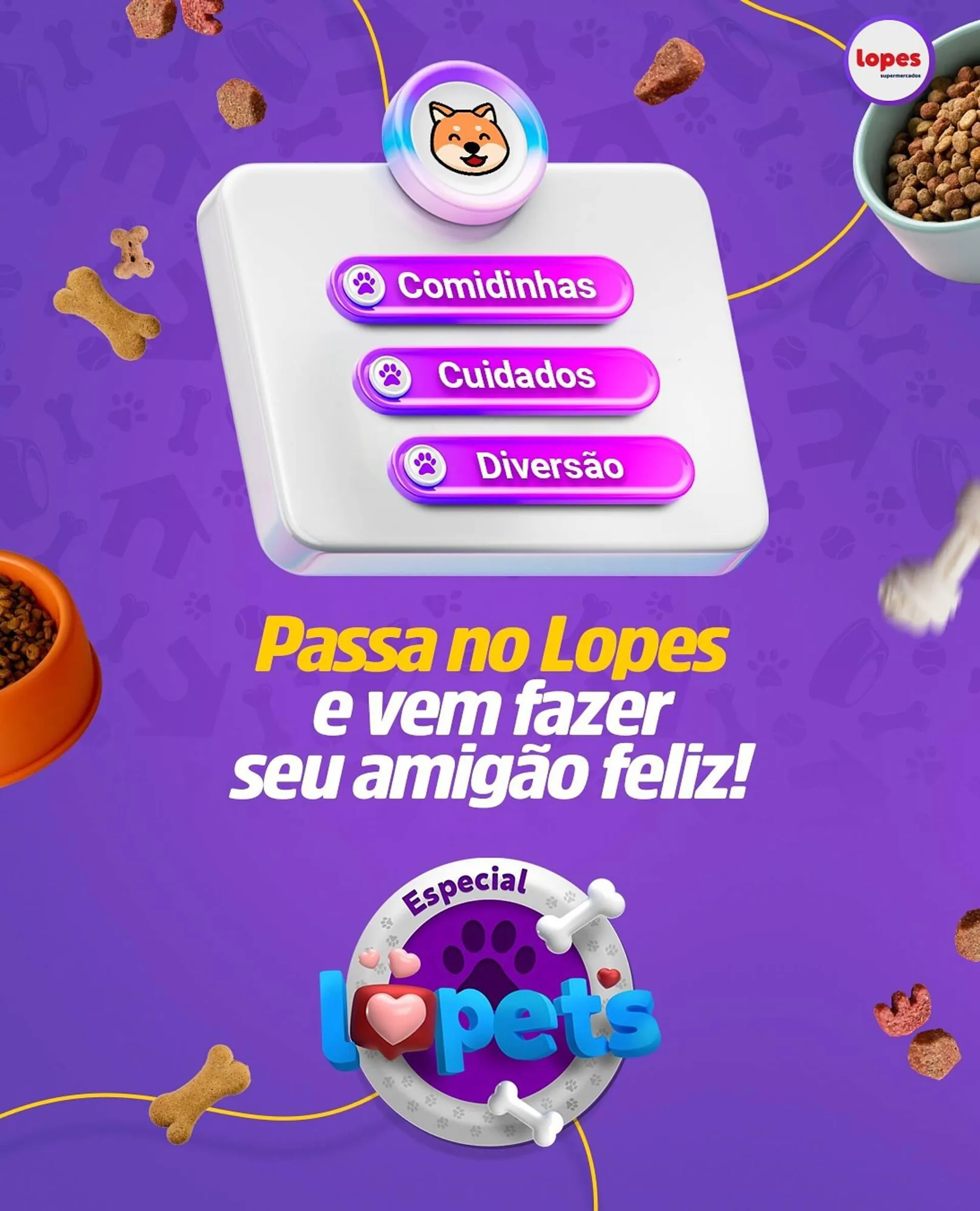 Encarte de Catálogo Lopes Supermercados 14 de abril até 17 de abril 2024 - Pagina 2