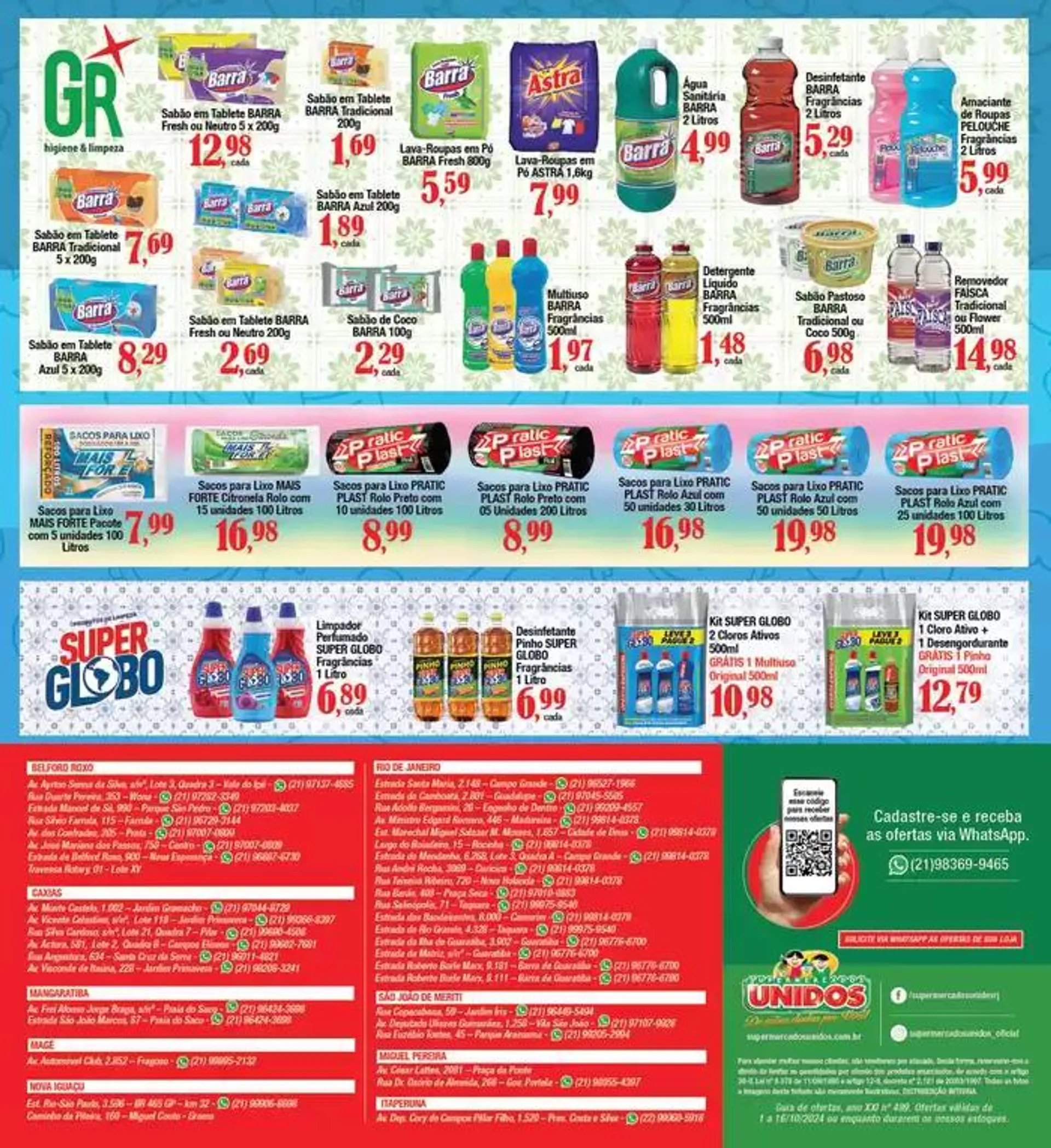 Encarte de Ofertas Supermercados Unidos 1 de outubro até 16 de outubro 2024 - Pagina 12