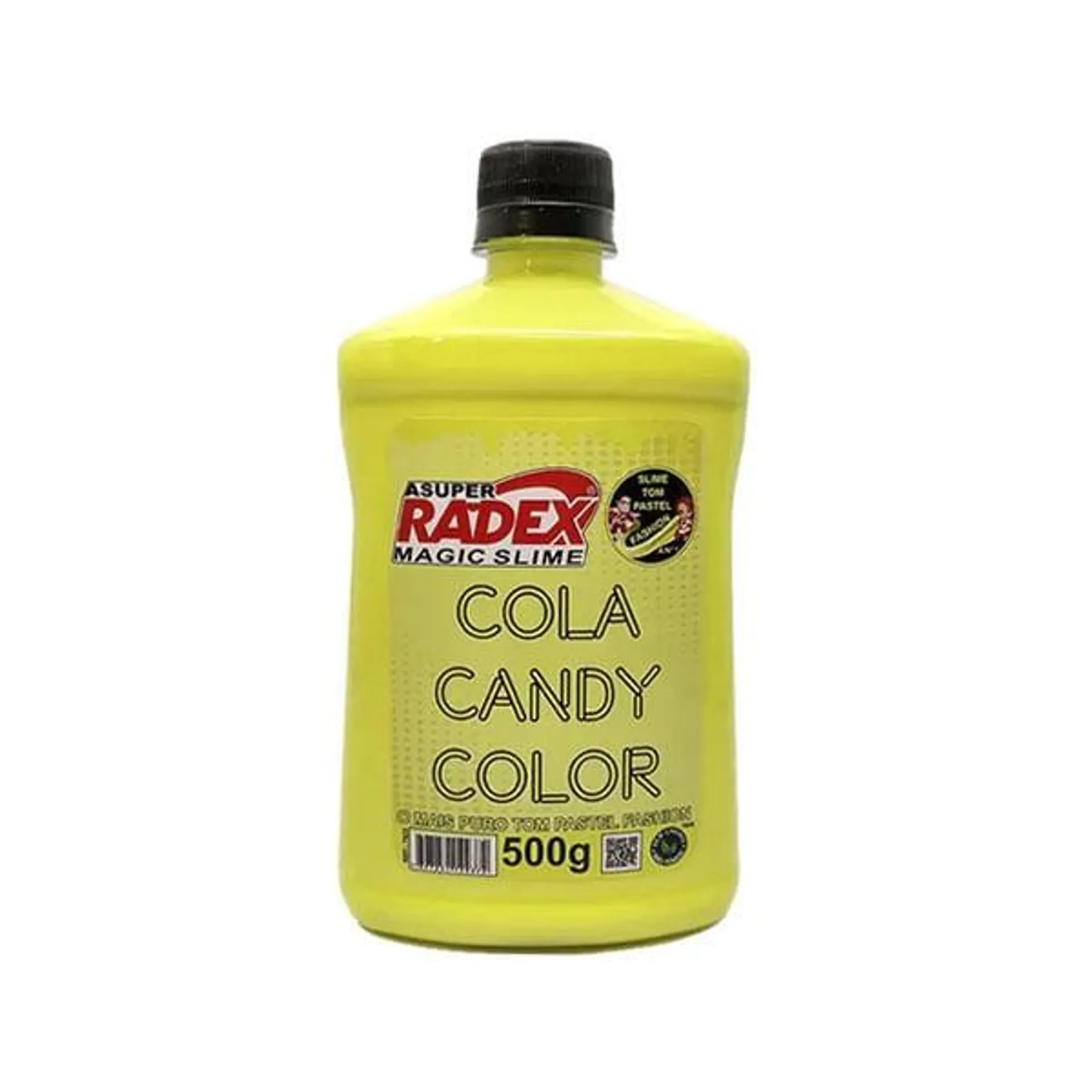 Cola Candy Col Past 500g C/1 Yellow-rade