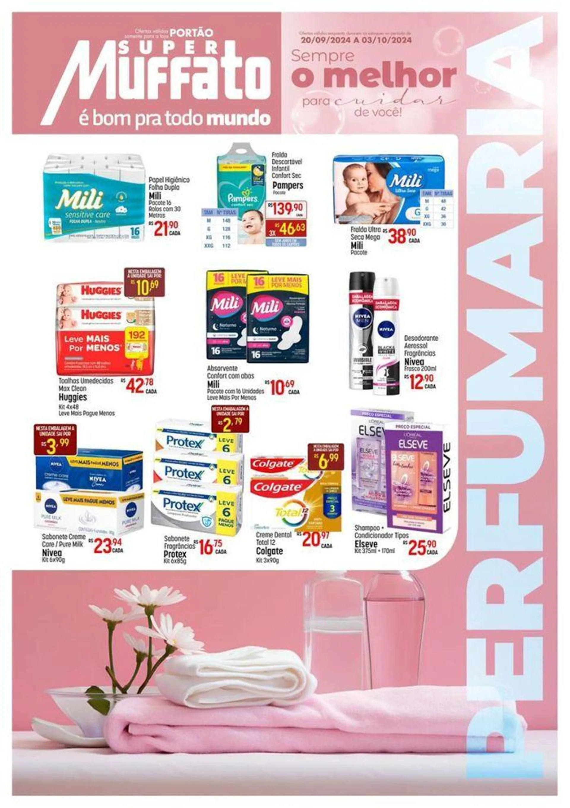 Encarte de Ofertas Super Muffato 20 de setembro até 3 de outubro 2024 - Pagina 1