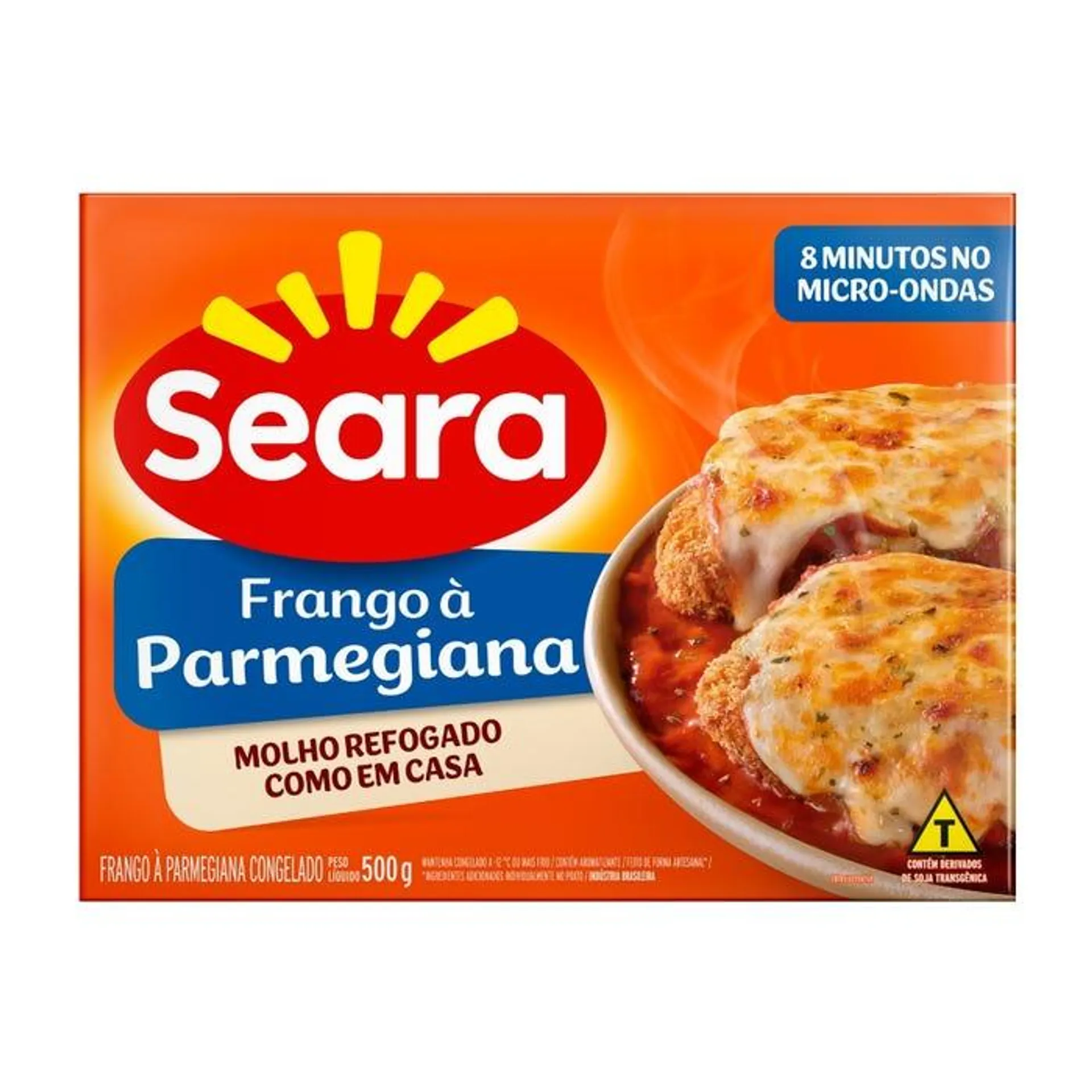 Filé De Frango À Parmegiana Seara 500g