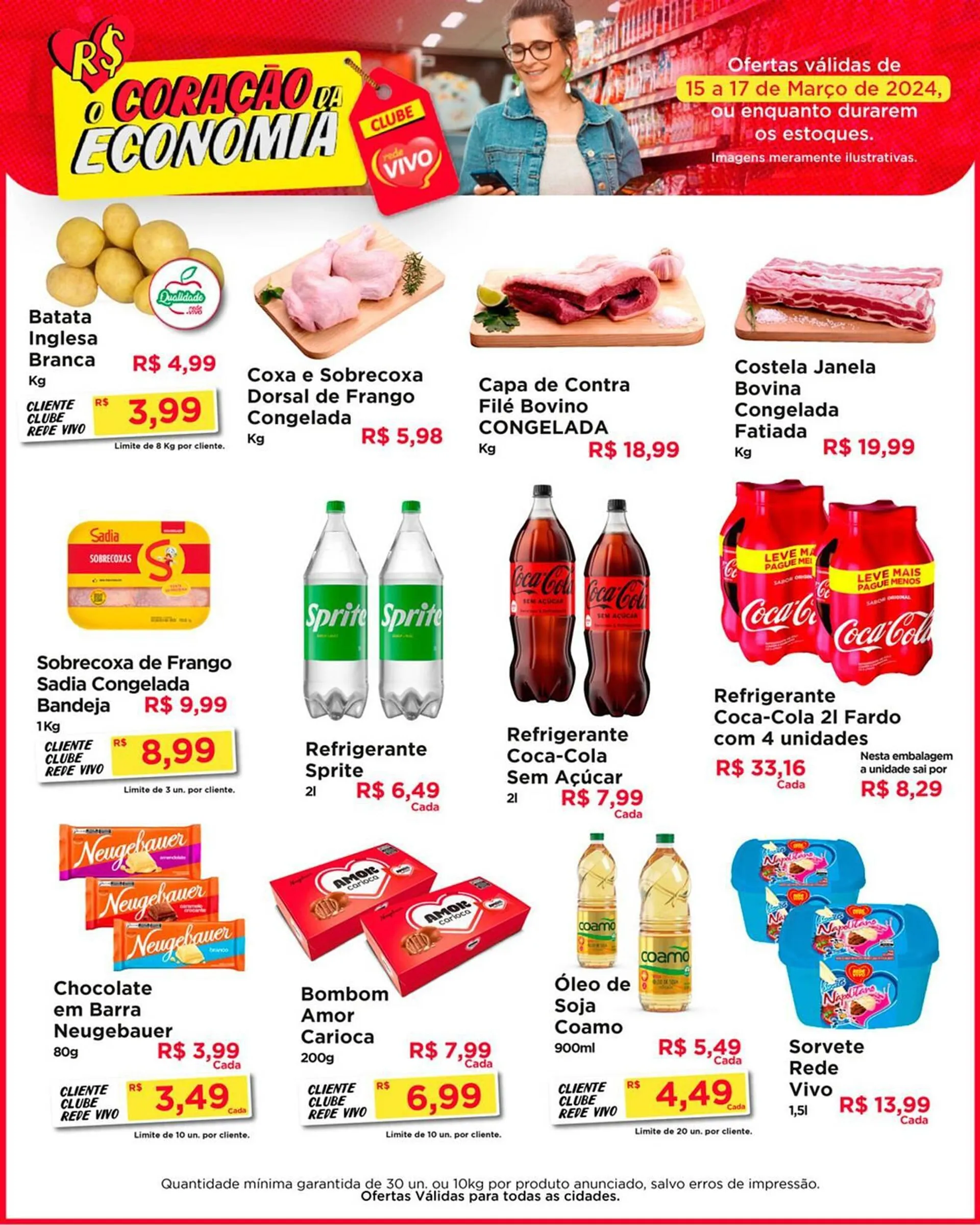 Encarte de Catálogo Rede Vivo 15 de março até 17 de março 2024 - Pagina 1
