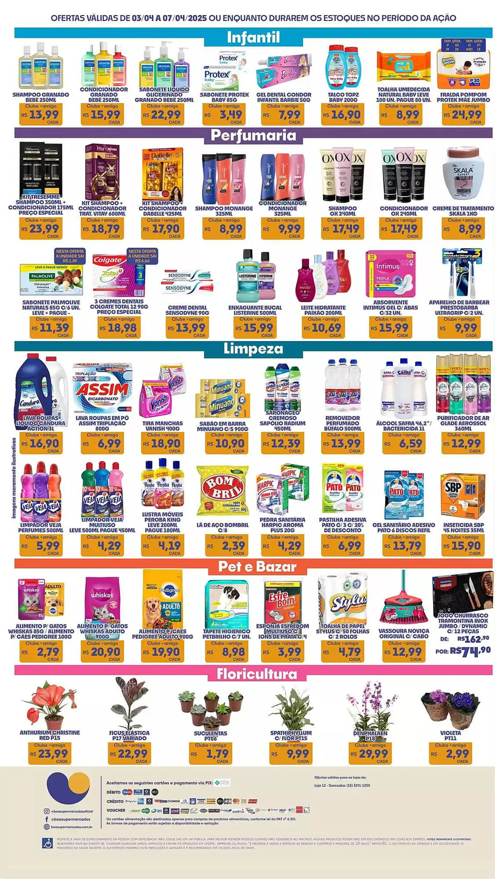 Encarte de Catálogo Boa Supermercados 3 de abril até 7 de abril 2025 - Pagina 4