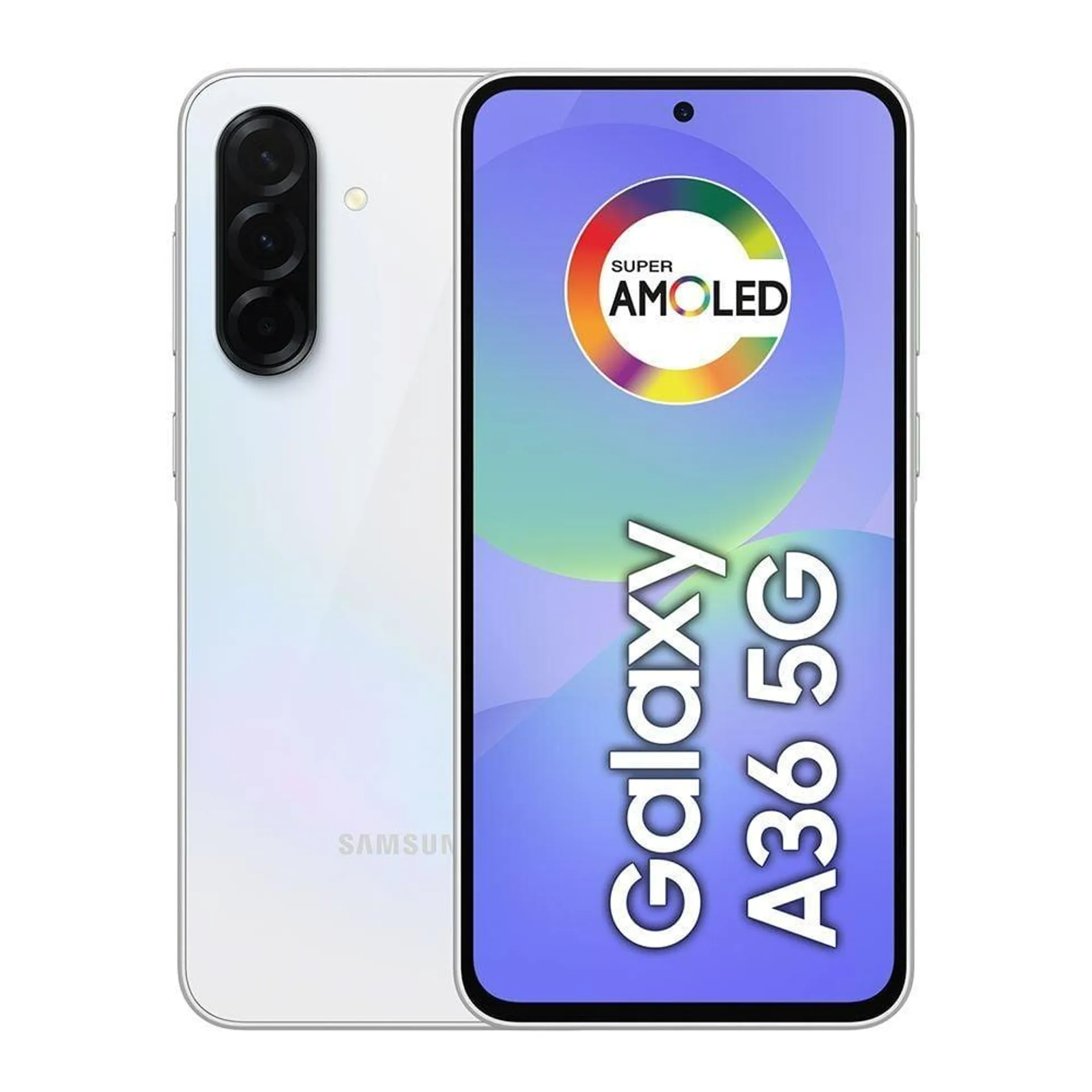 Samsung Galaxy A36 5G 128Gb 6Gb Câmera Tripla - Branco