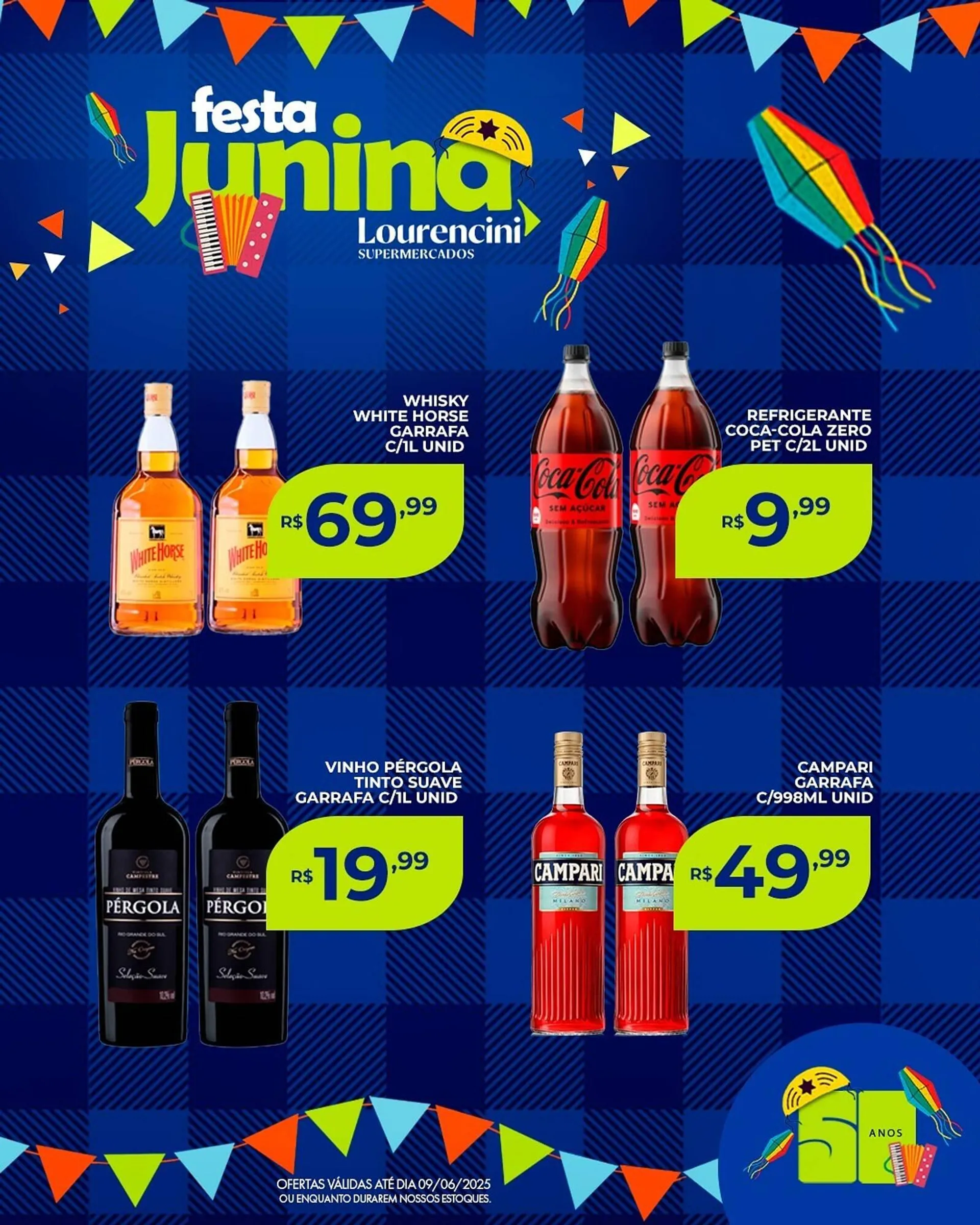 Encarte de Catálogo Lourencini Supermercados 6 de junho até 9 de junho 2025 - Pagina 2