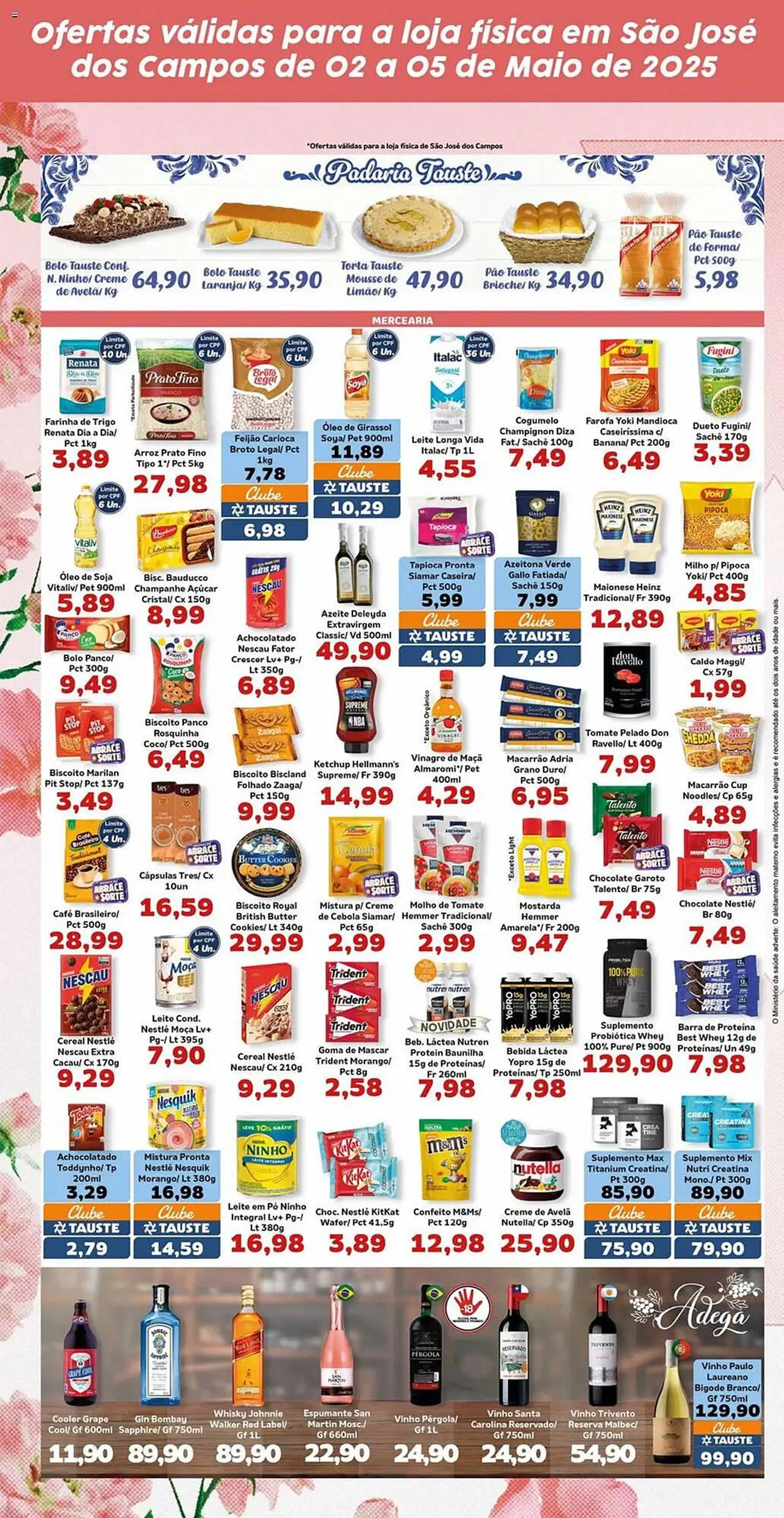 Encarte de Catálogo Supermercados Tauste 2 de maio até 5 de maio 2025 - Pagina 3