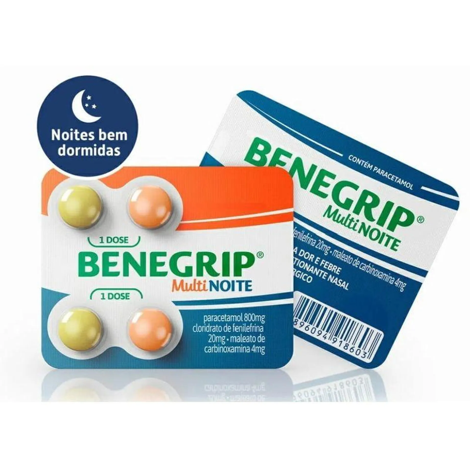 BENEGRIP MULTI NOITE C/4 COMP