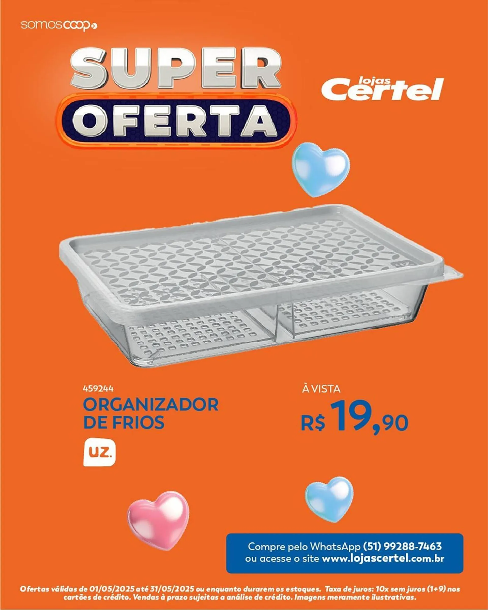 Encarte de Catálogo Lojas Certel 12 de maio até 31 de maio 2025 - Pagina 3