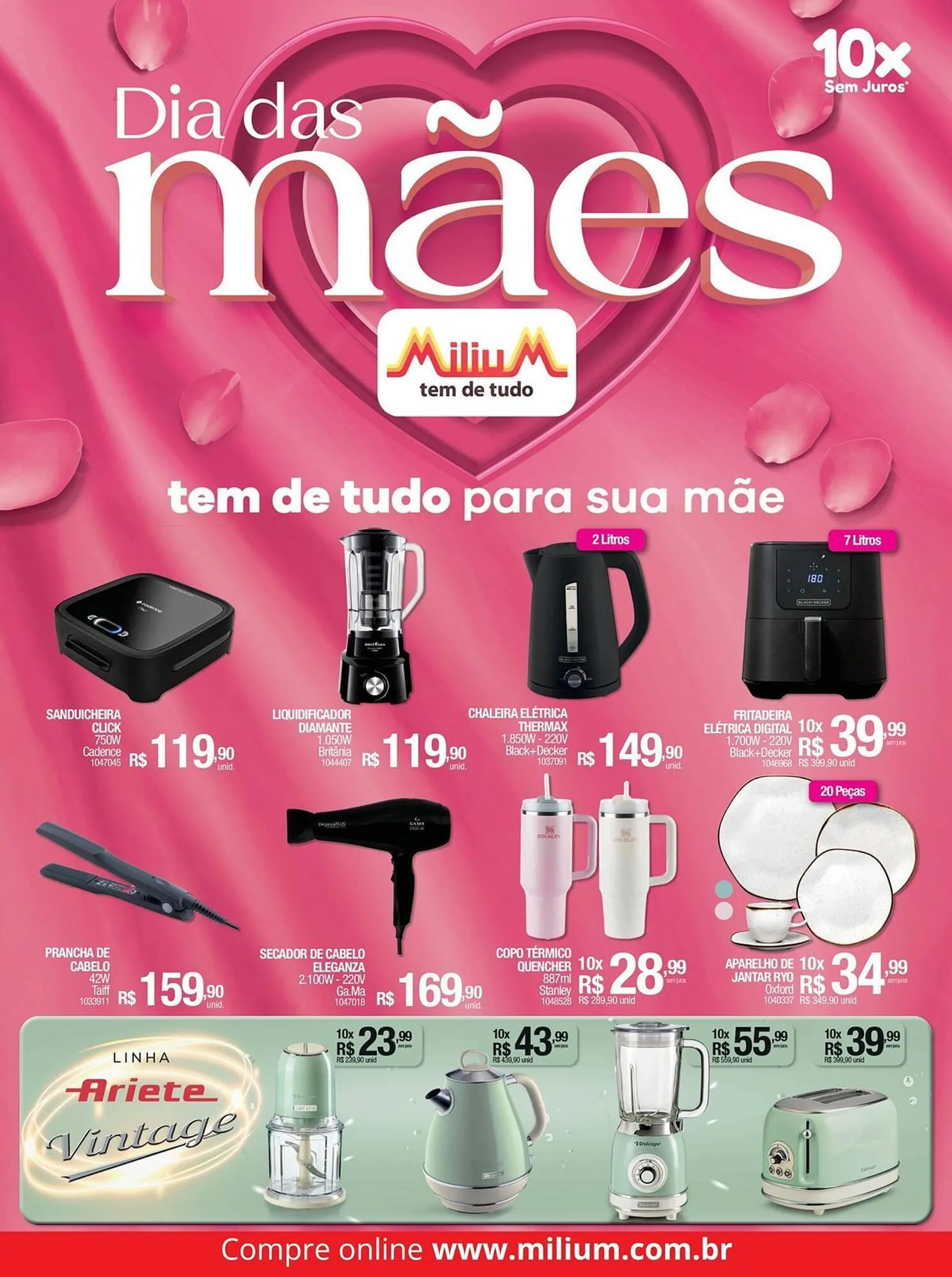 Encarte de Catálogo Milium 28 de abril até 21 de maio 2025 - Pagina 1