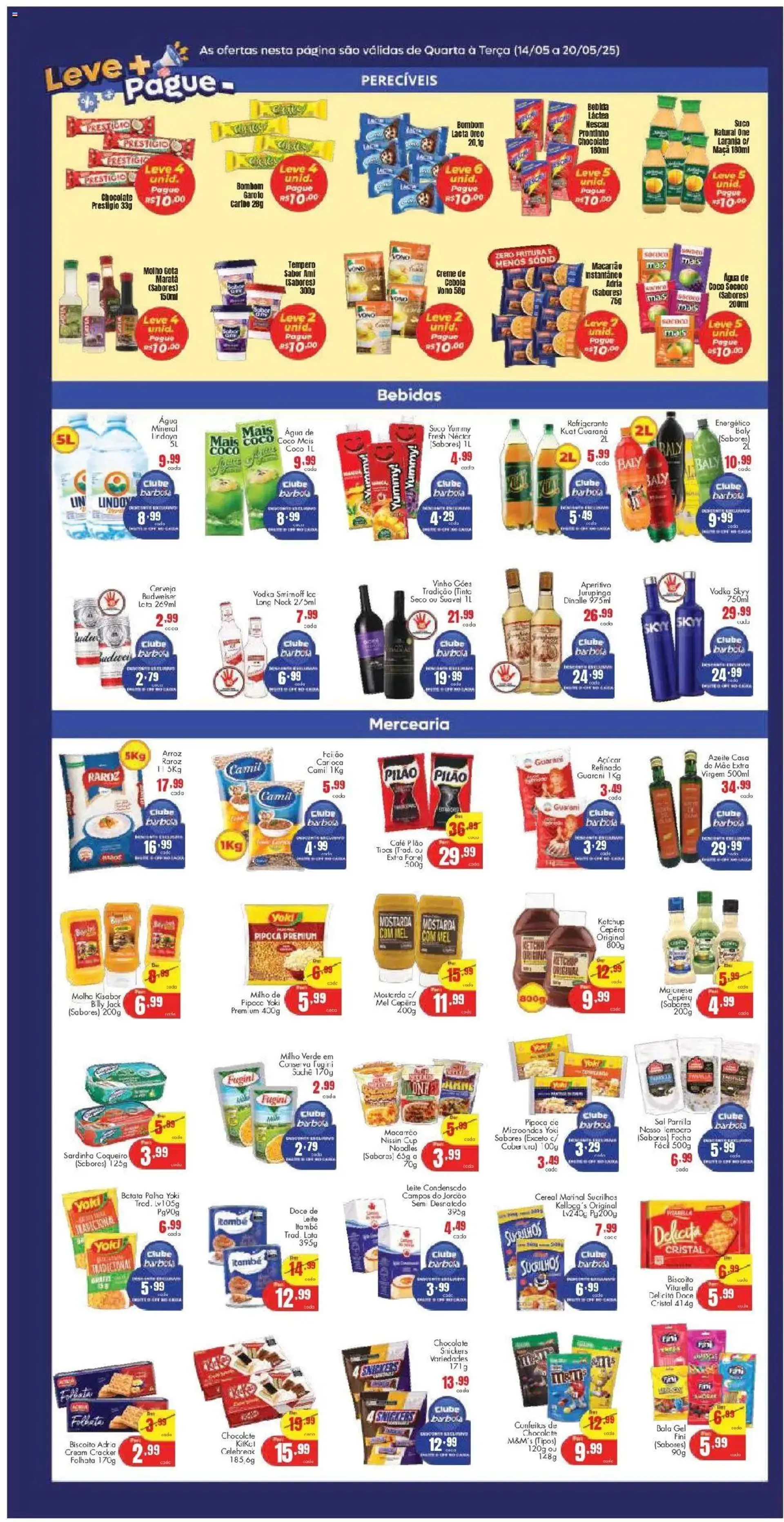 Encarte de Barbosa Supermercados - Ofertas Loja Taboão 14 de maio até 20 de maio 2025 - Pagina 3