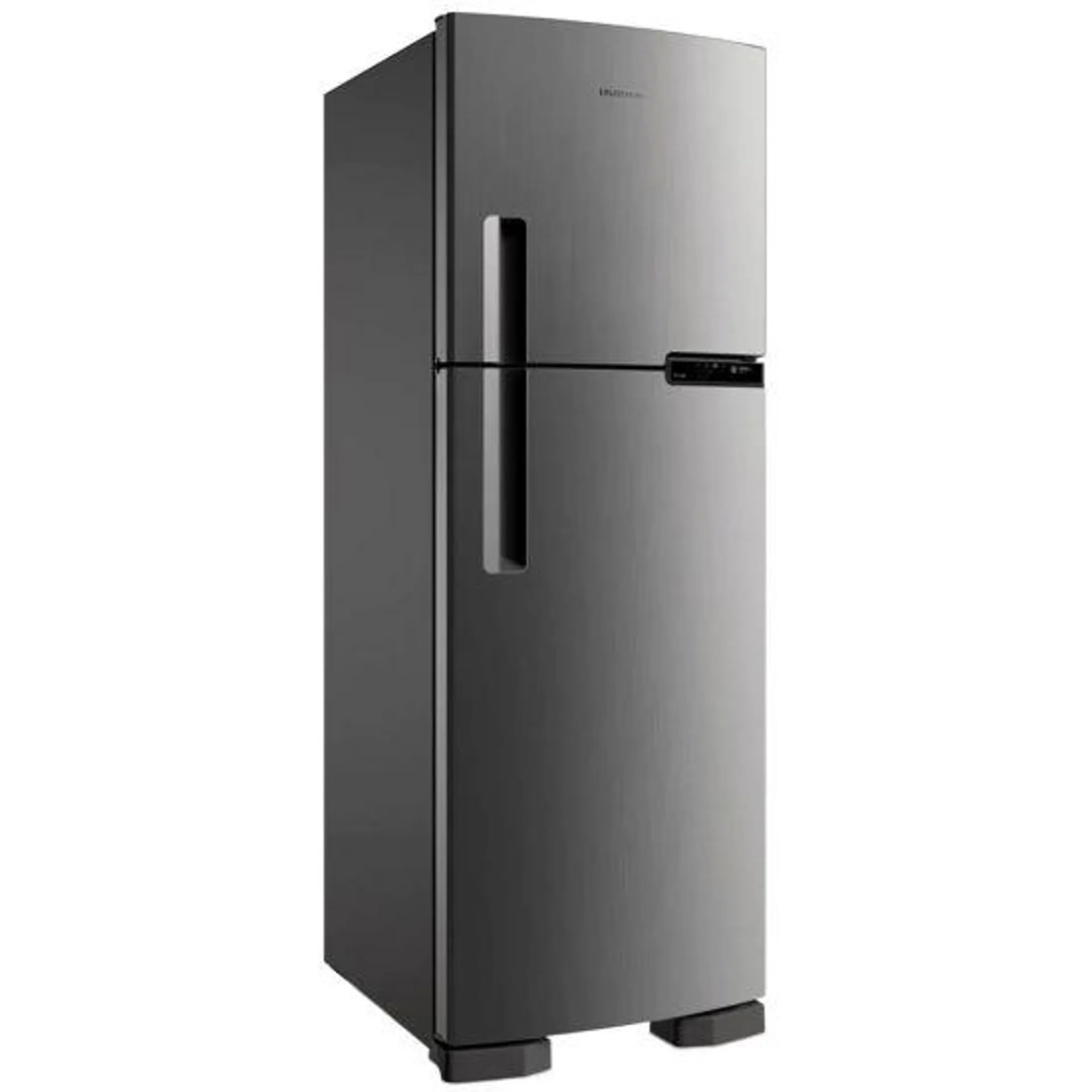 Geladeira e Refrigerador Brastemp BRM44HK - Frost Free, 375 Litros - Inox