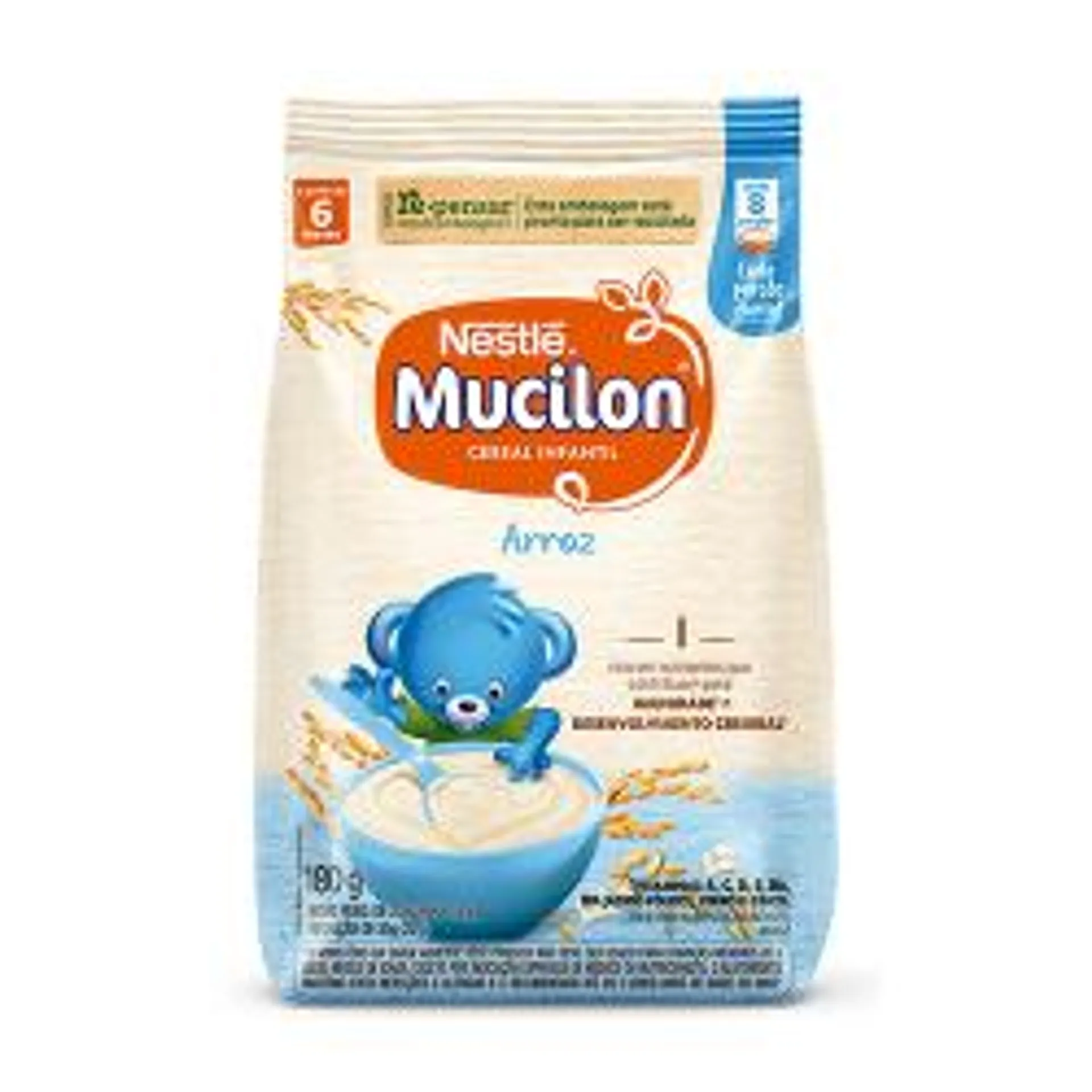 Cereal Inf Mucilon Sachet Pc 180g Arroz .