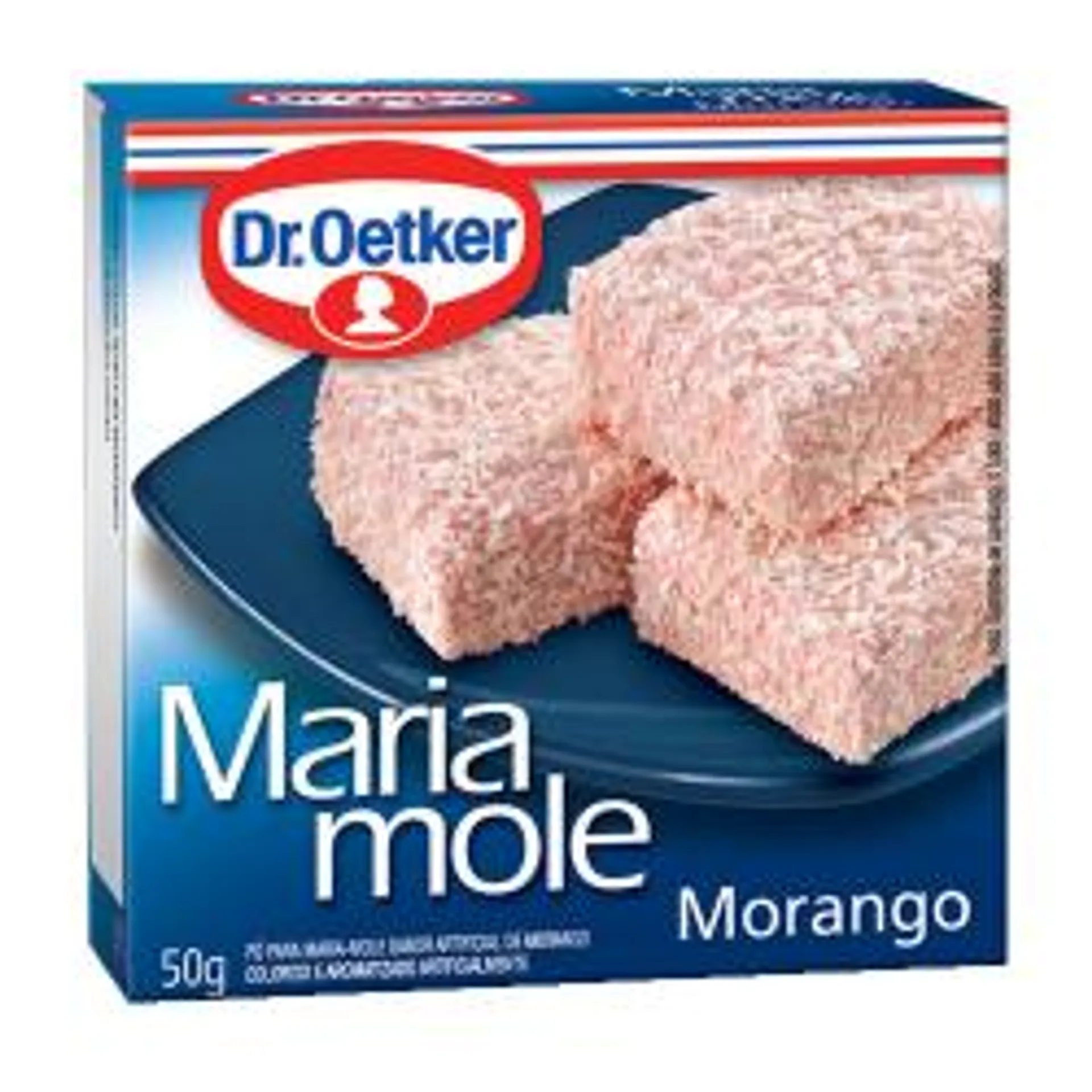 Maria Mole Oetker Sabor Morango 50g