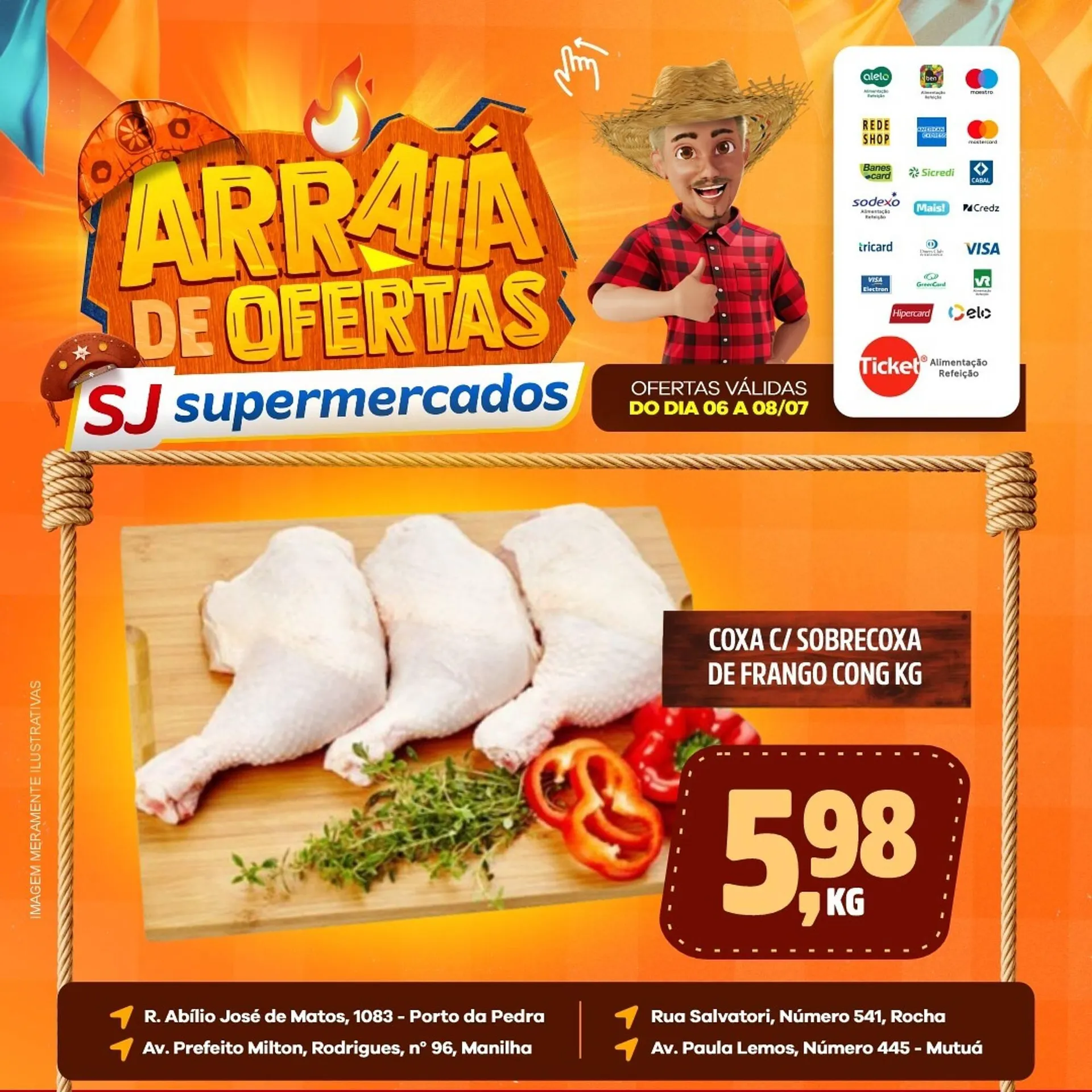 Encarte de Catálogo Sj Supermercados 6 de julho até 7 de julho 2024 - Pagina 5