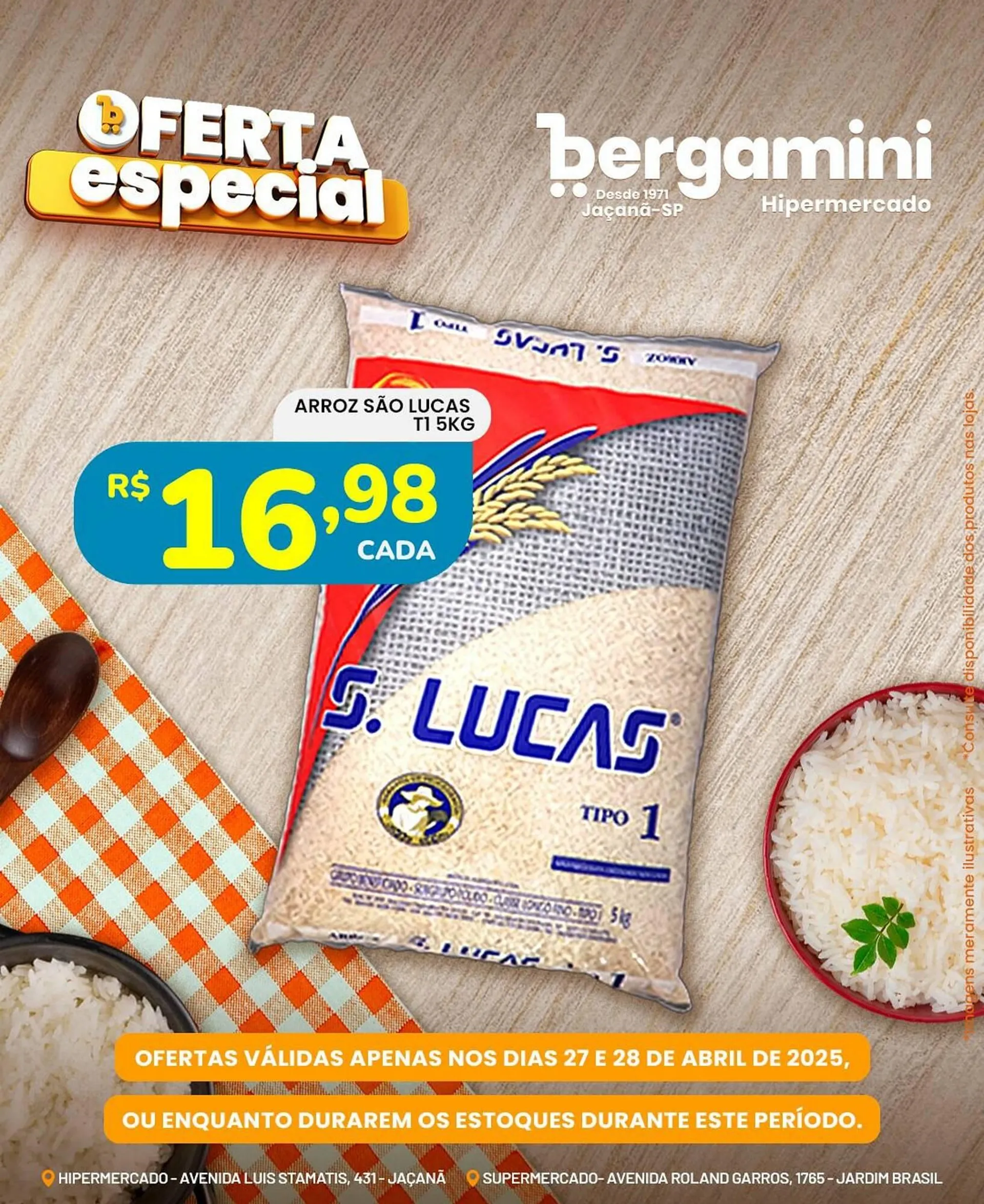 Encarte de Catálogo Supermercado Bergamini 27 de abril até 28 de abril 2025 - Pagina 7