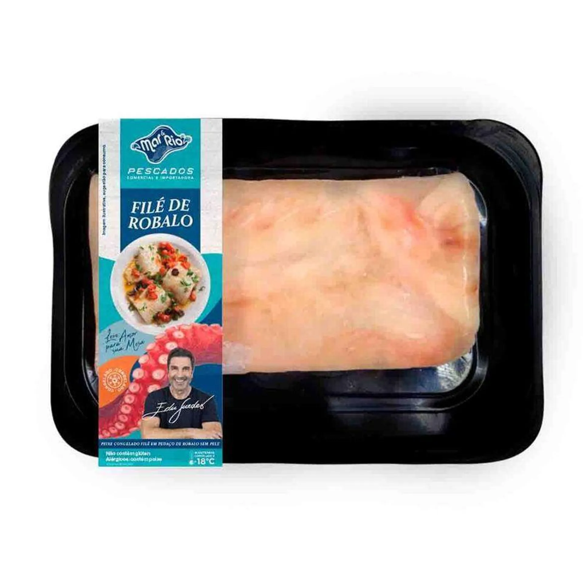 Peixe Filé Robalo Mar Rio Pedaço 300g