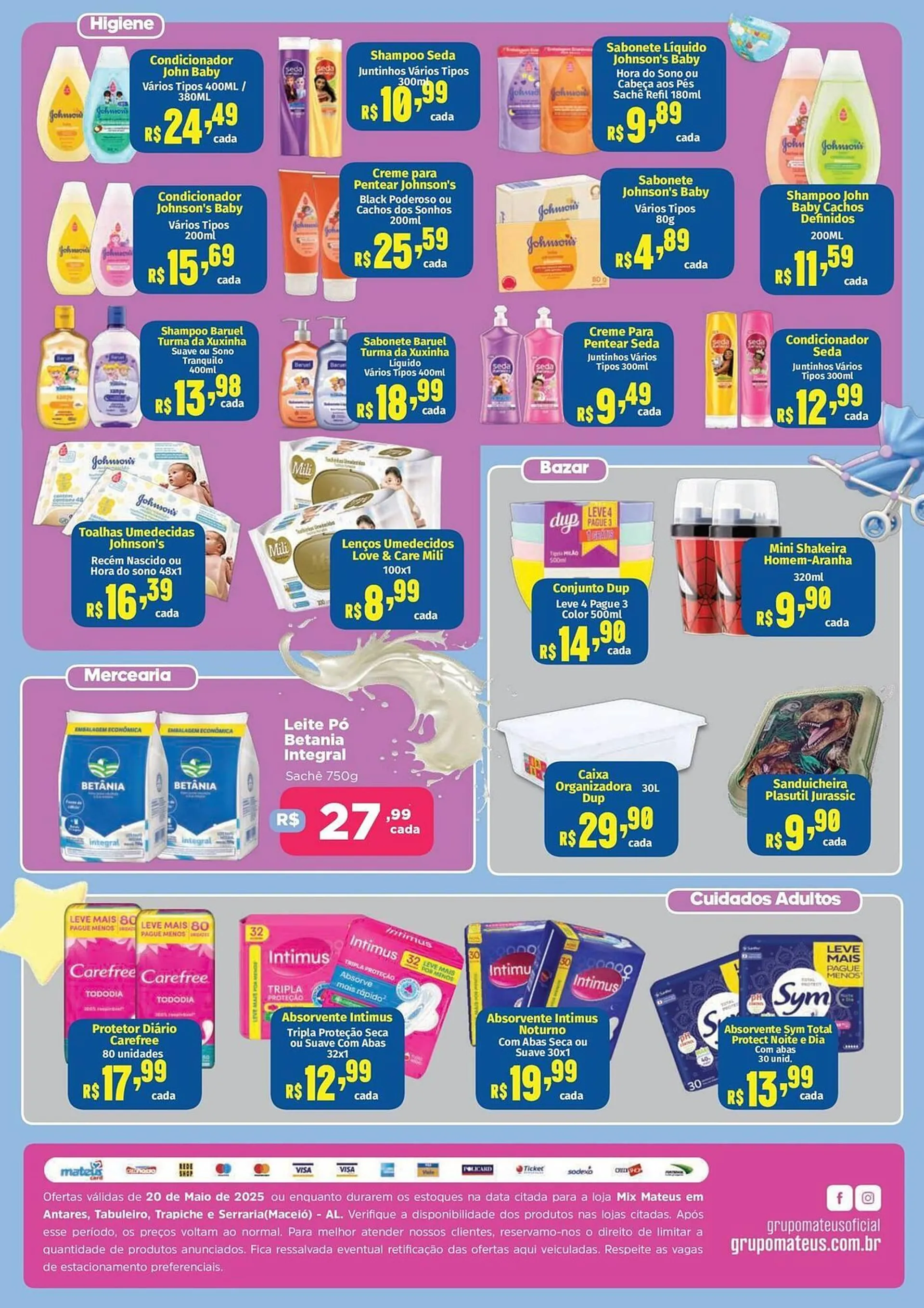 Encarte de Catálogo Supermercados Mateus 20 de maio até 20 de maio 2025 - Pagina 2