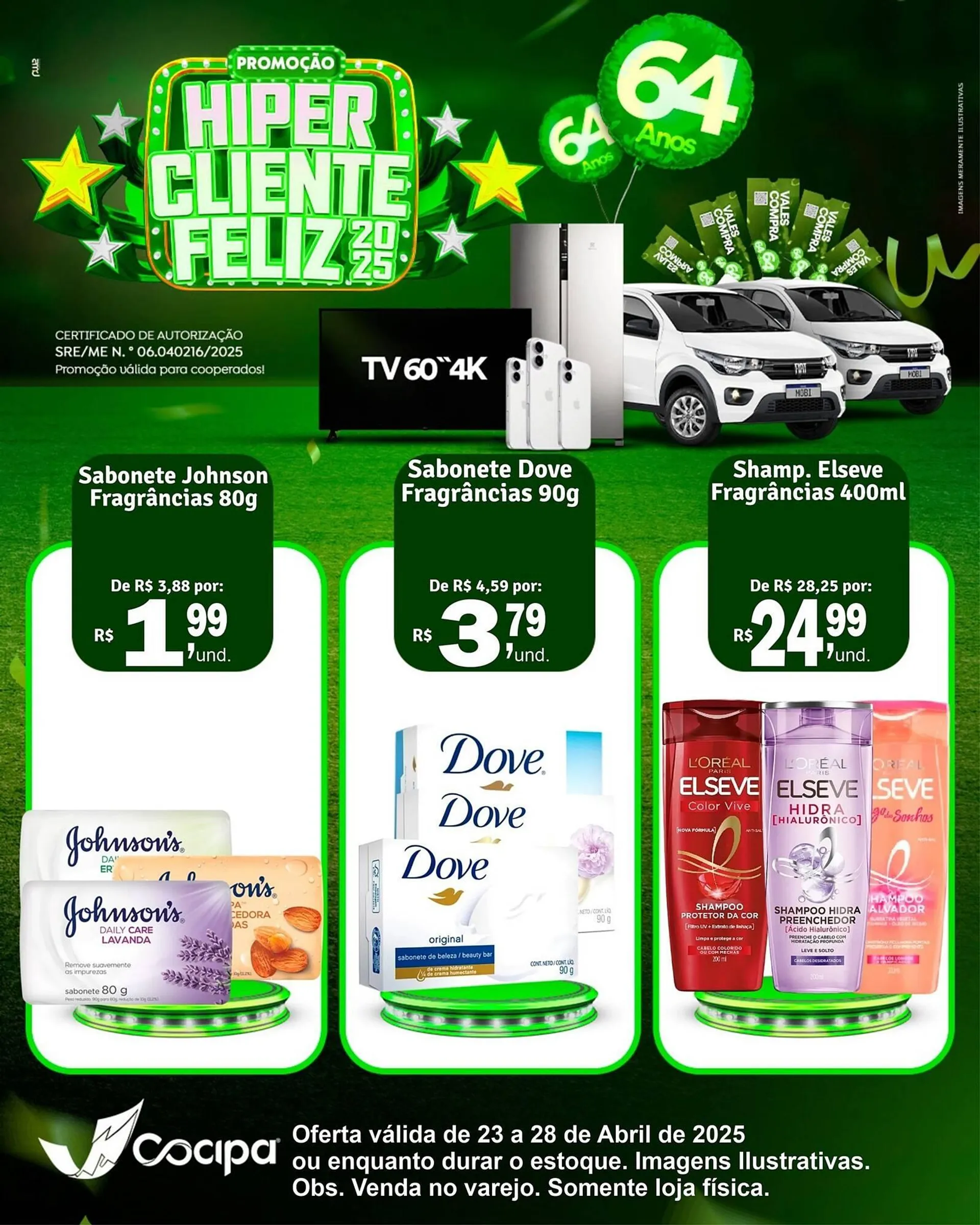 Encarte de Catálogo Cocipa 23 de abril até 28 de abril 2025 - Pagina 4