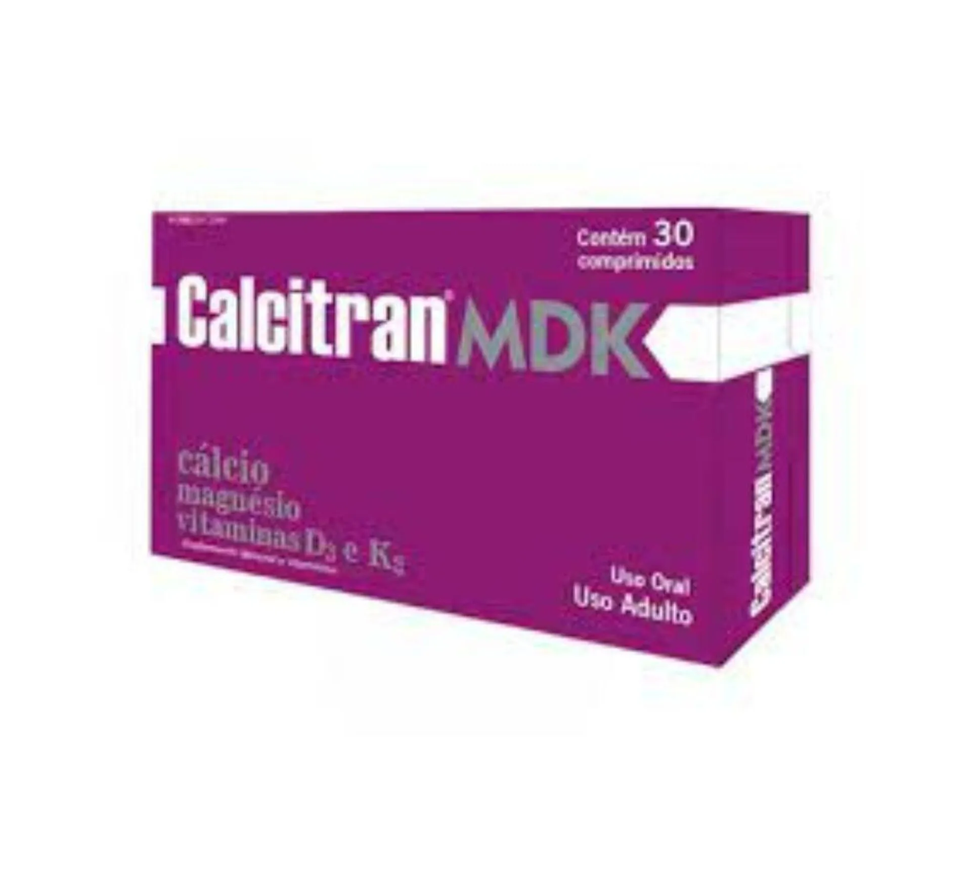 Calcitran MDK com 30 Comprimidos