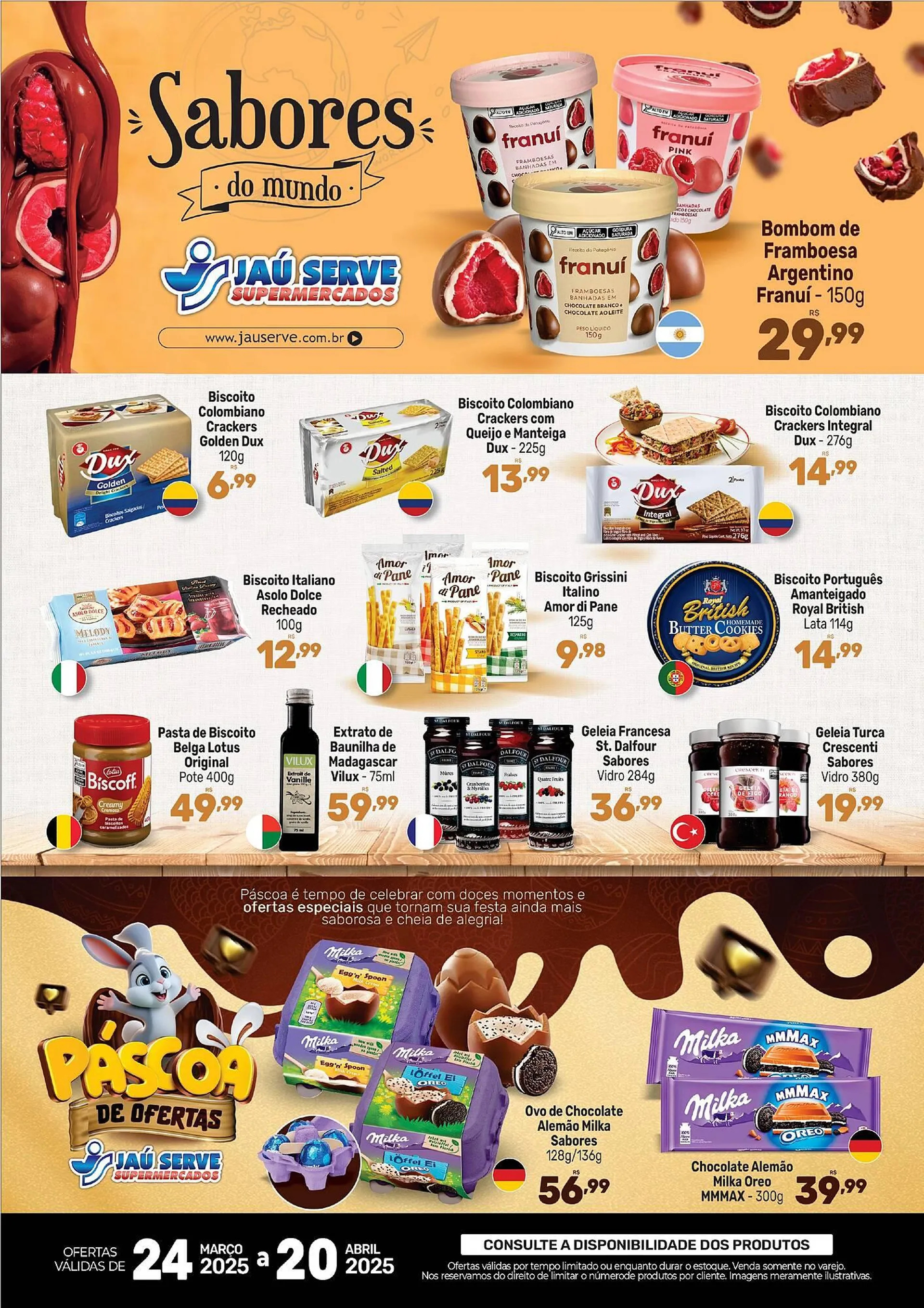 Encarte de Catálogo Supermercados Jau Serve 24 de março até 20 de abril 2025 - Pagina 2