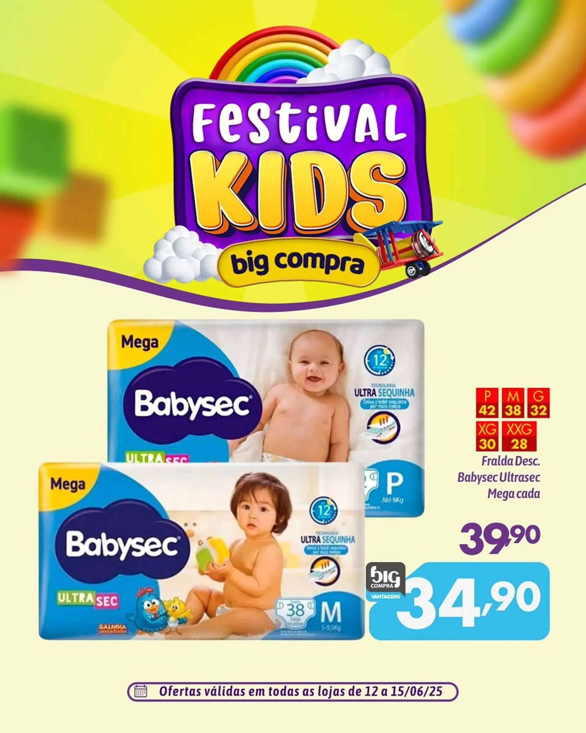 Encarte de Catálogo Supermercados Big Compra 12 de junho até 15 de junho 2025 - Pagina 2
