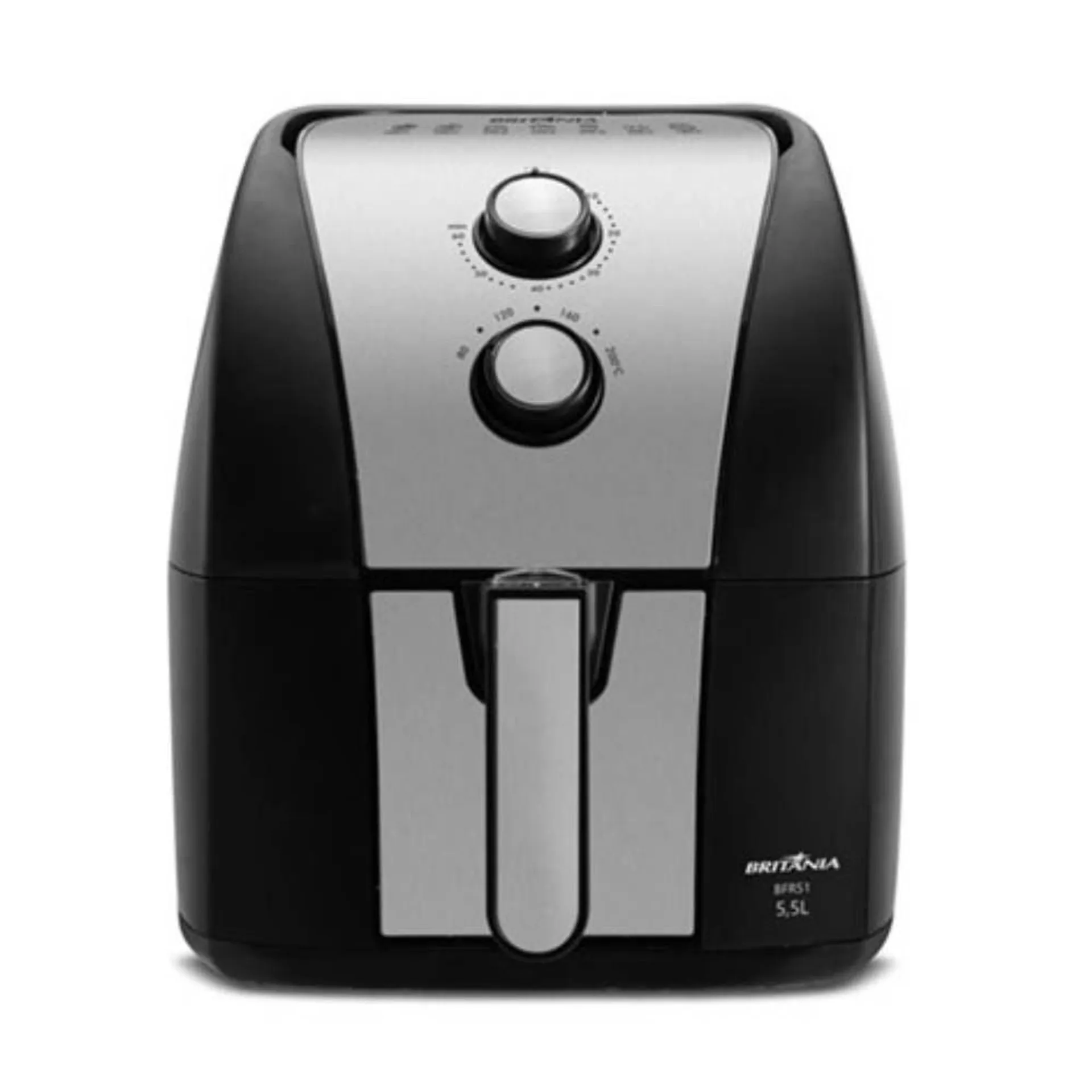 Air Fryer Britânia 5,5 Litros Antiaderente Gold 1500W BFR51