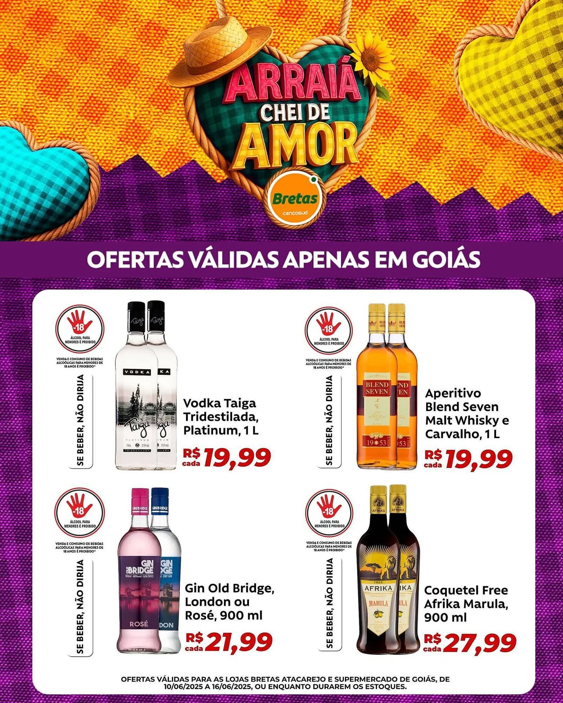 Encarte de Catálogo Supermercados Bretas 10 de junho até 16 de junho 2025 - Pagina 2