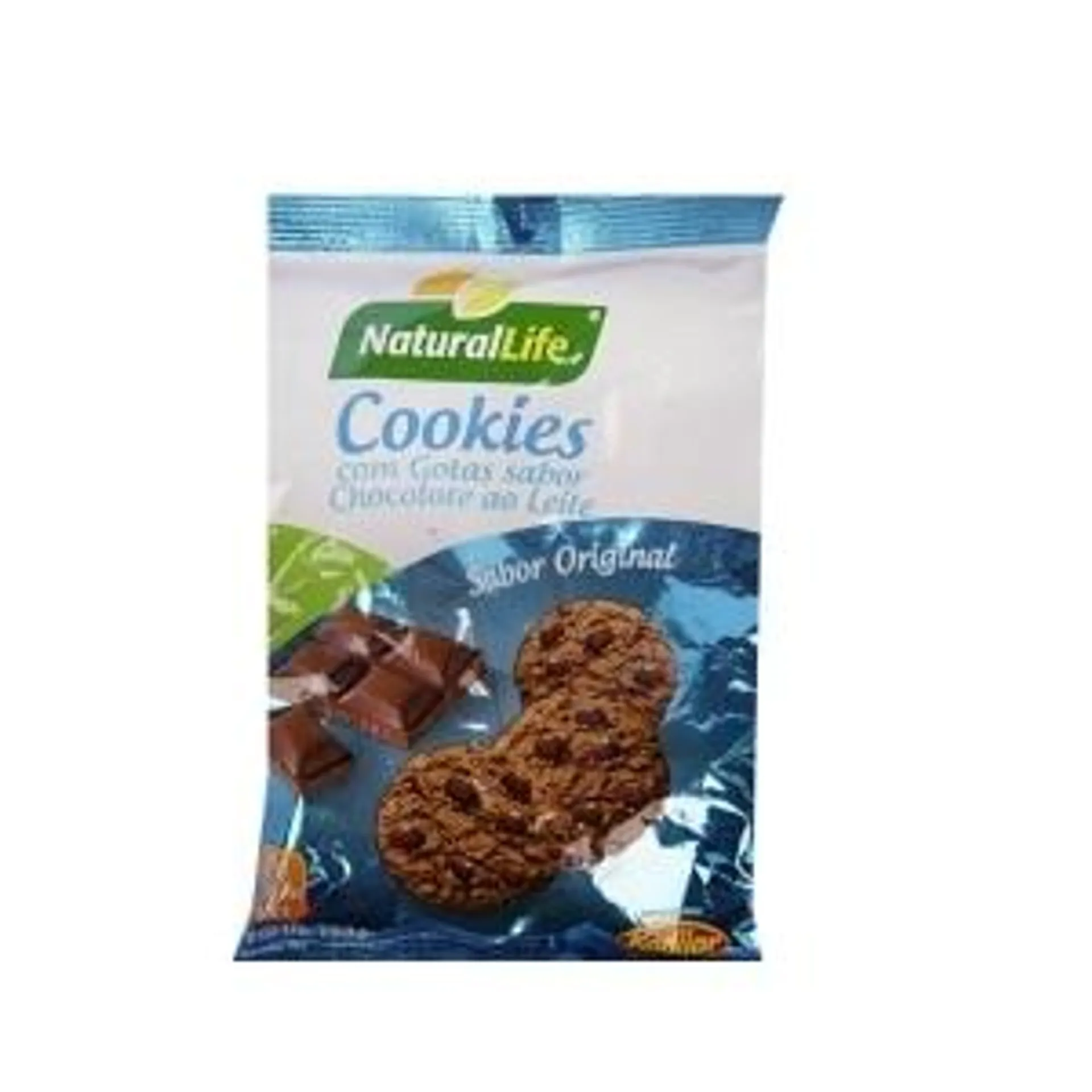 Cookies Natural Life Gotas Chocolate 180g