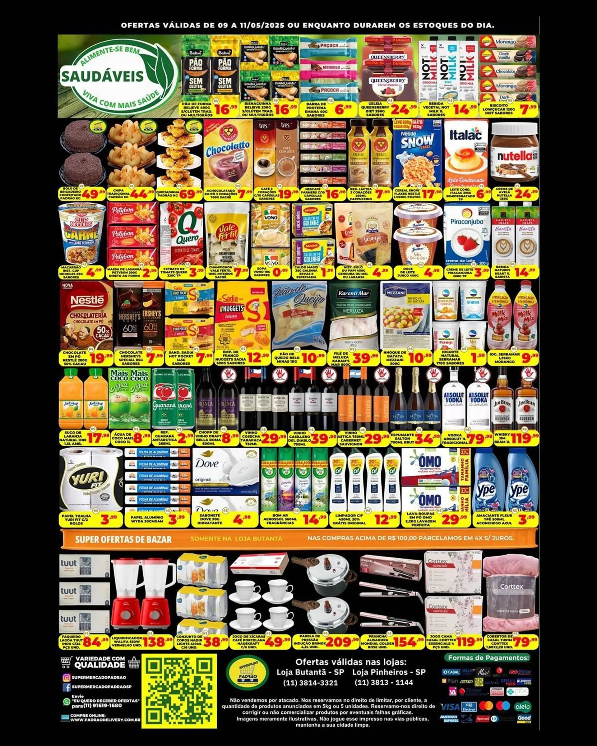 Encarte de Catálogo Supermercado Padrão 9 de maio até 11 de maio 2025 - Pagina 2