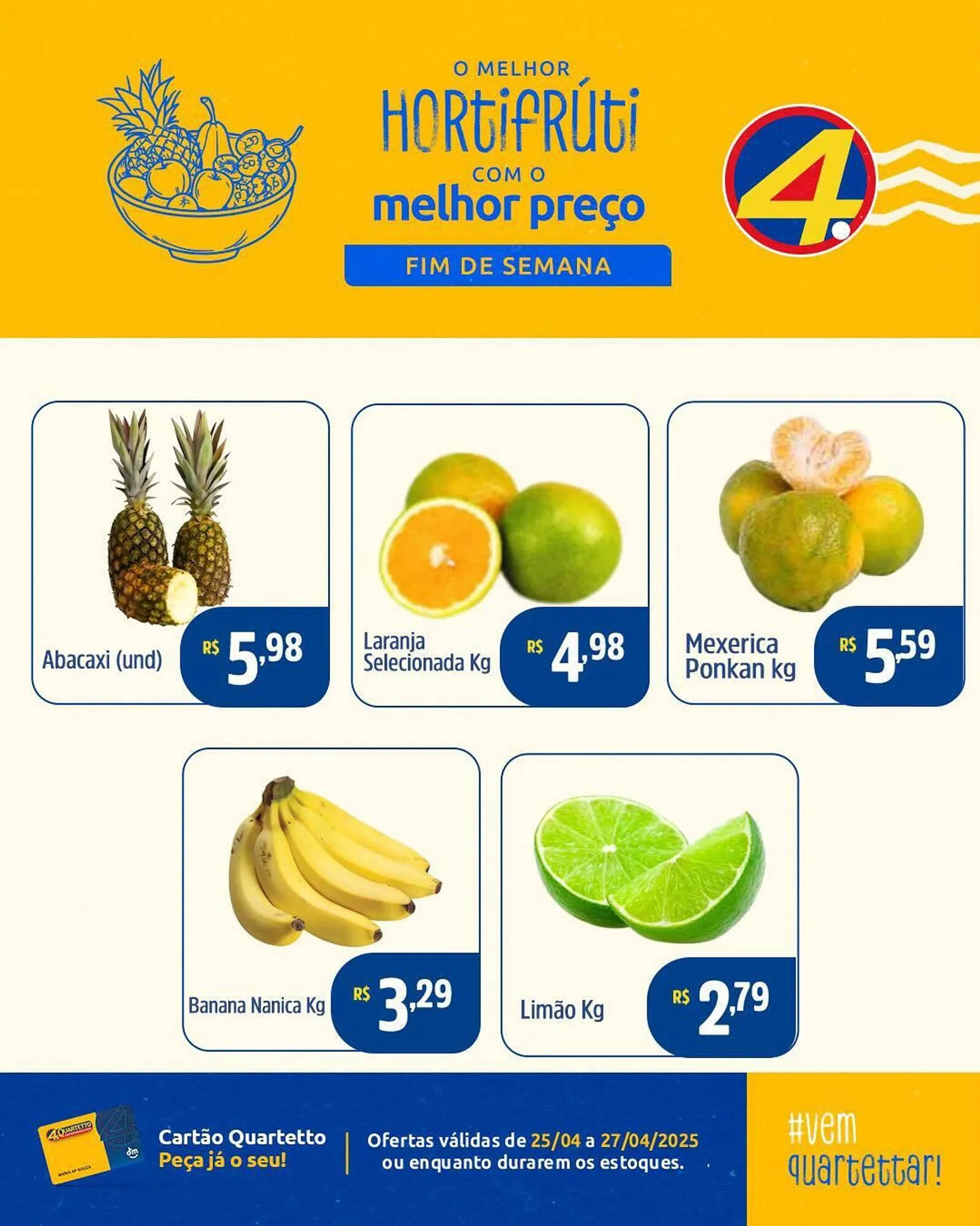 Catálogo Quartetto Supermercados - 1