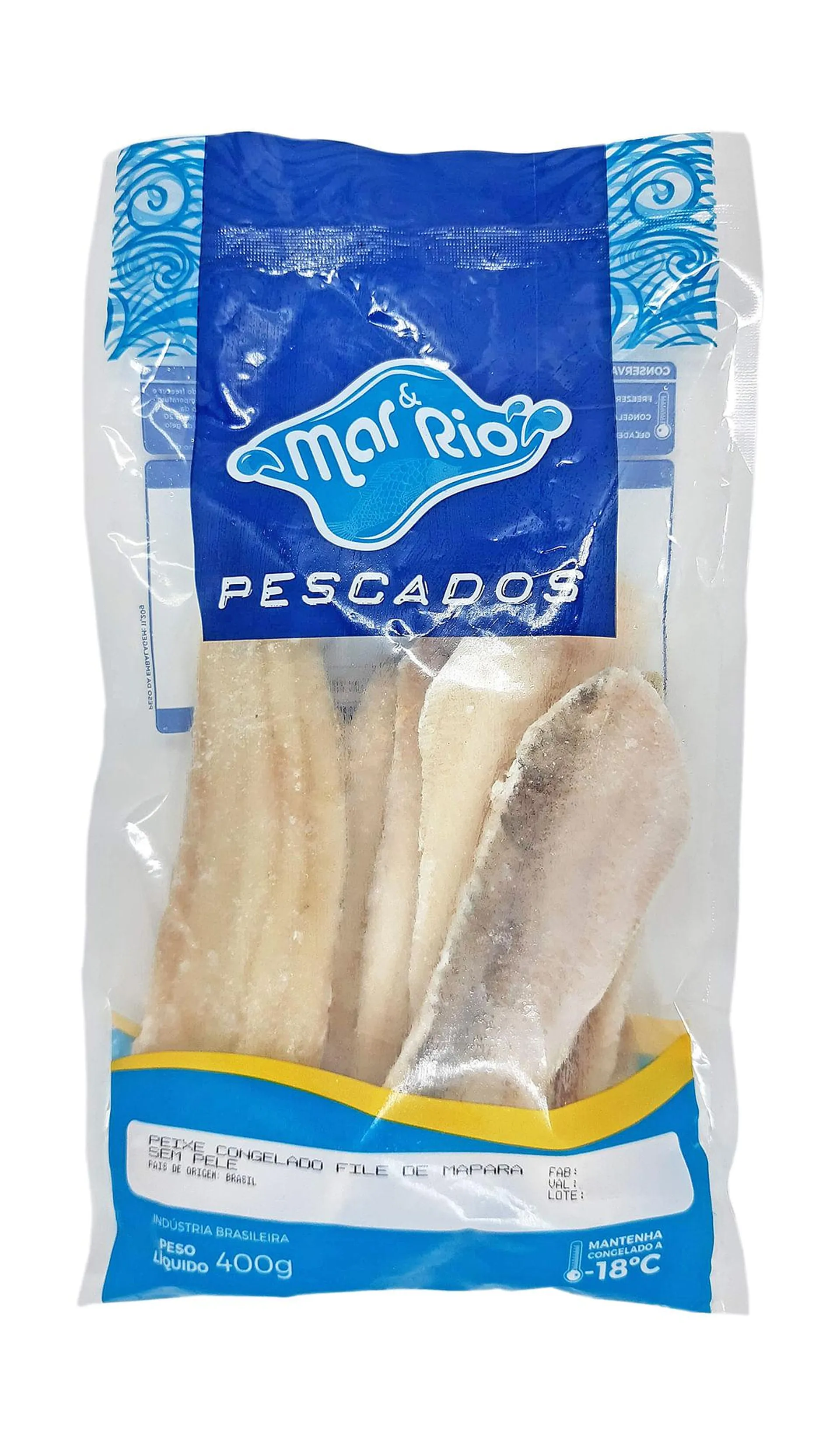 Peixe Mapará Mar Rio Filé 400g