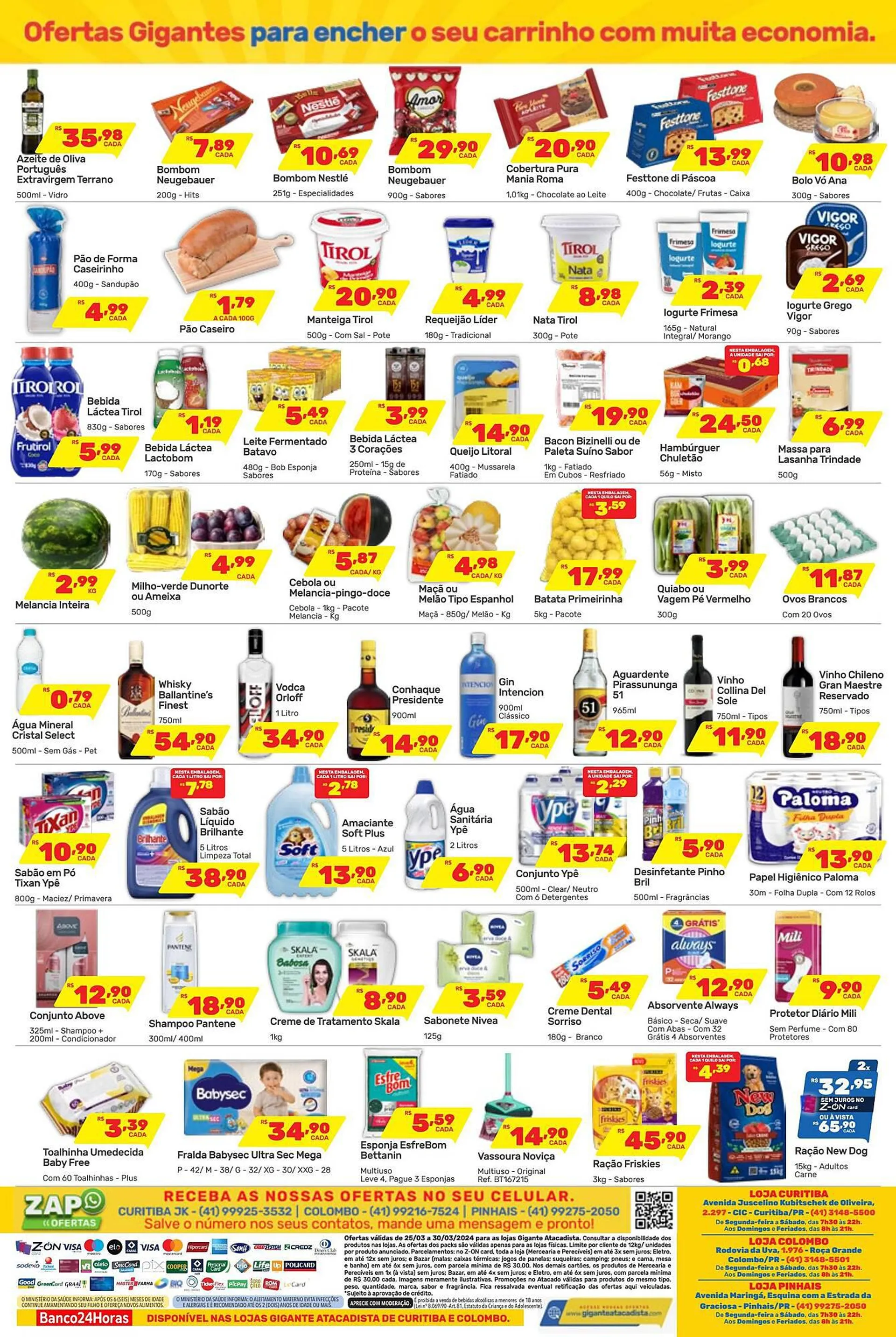 Encarte de Catálogo Supermercados Condor 25 de março até 27 de março 2024 - Pagina 2