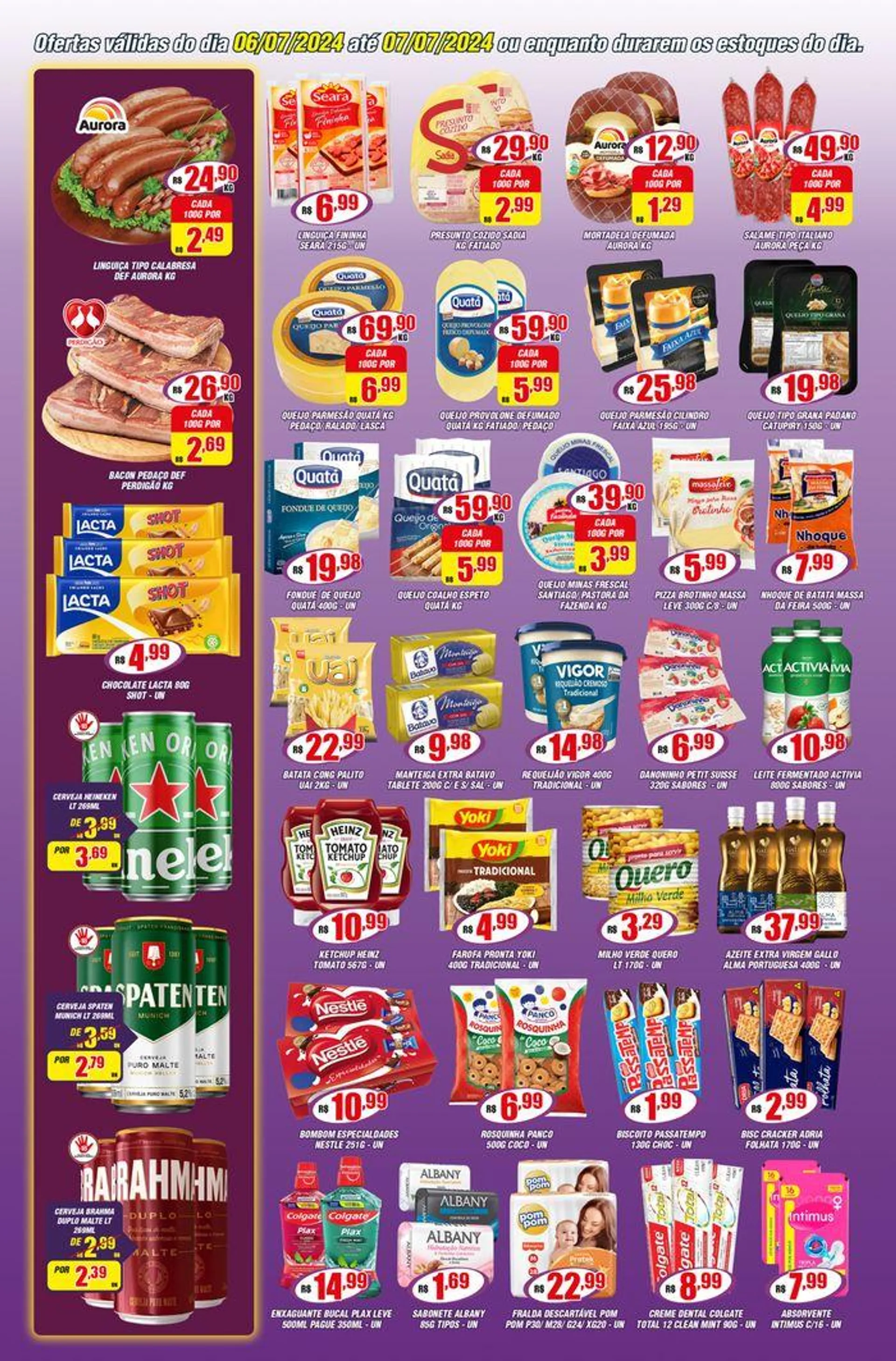 Encarte de Ofertas Violeta Supermercados 6 de julho até 7 de julho 2024 - Pagina 2