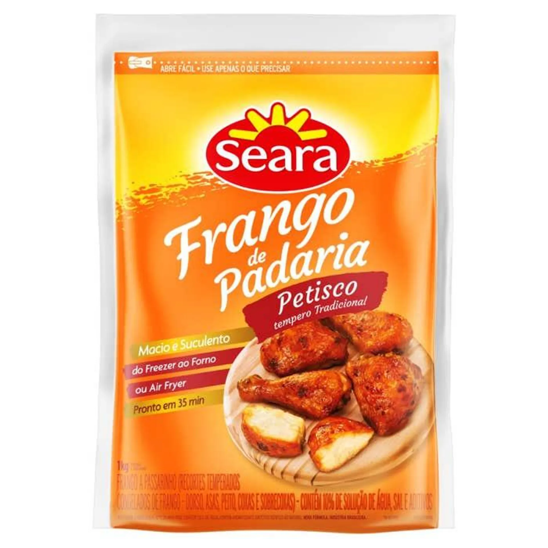 Petisco De Frango Seara Padaria Tradicional Pacote Com 1kg