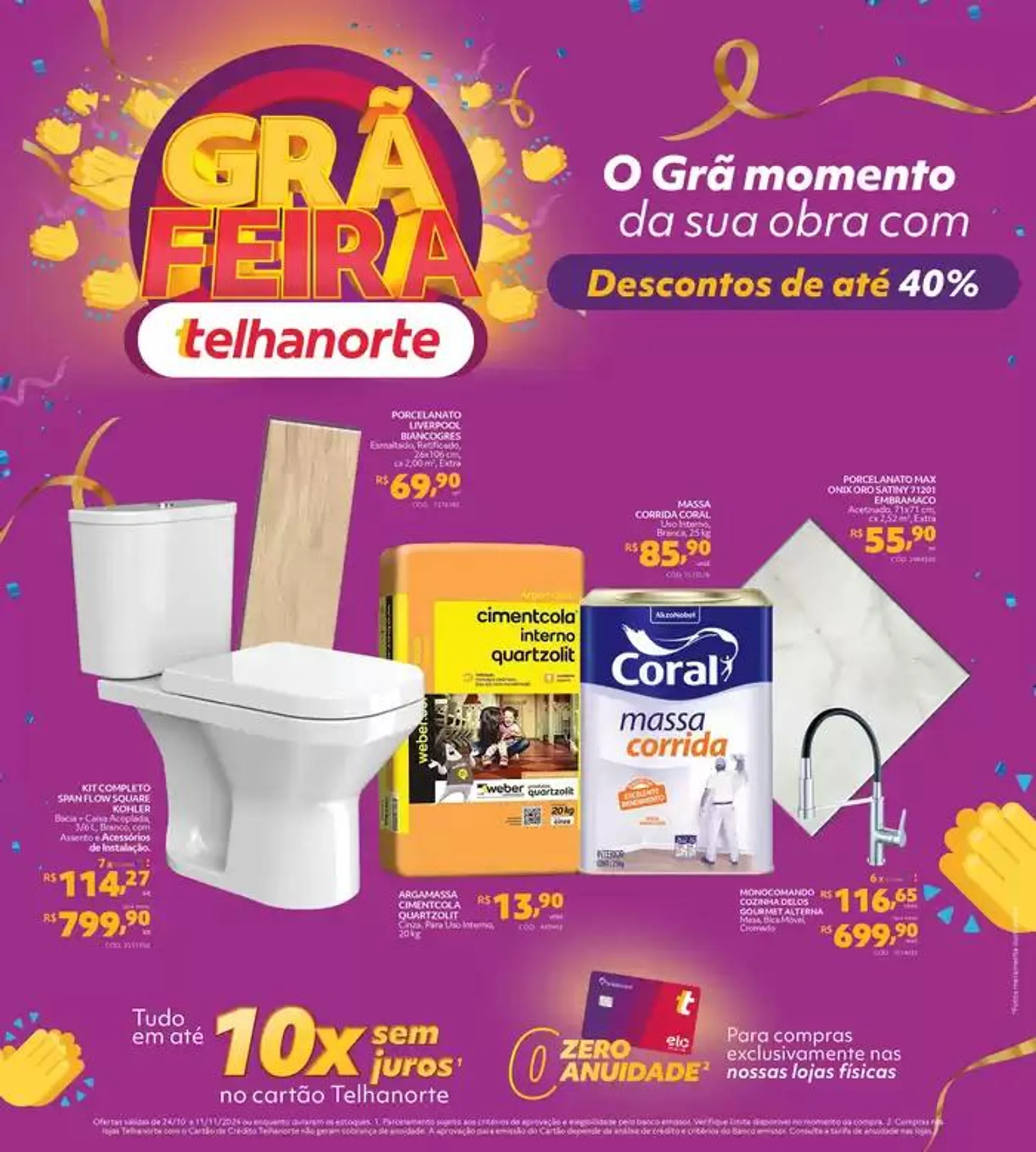 GRÃ FEIRA TELHANORTE - 1