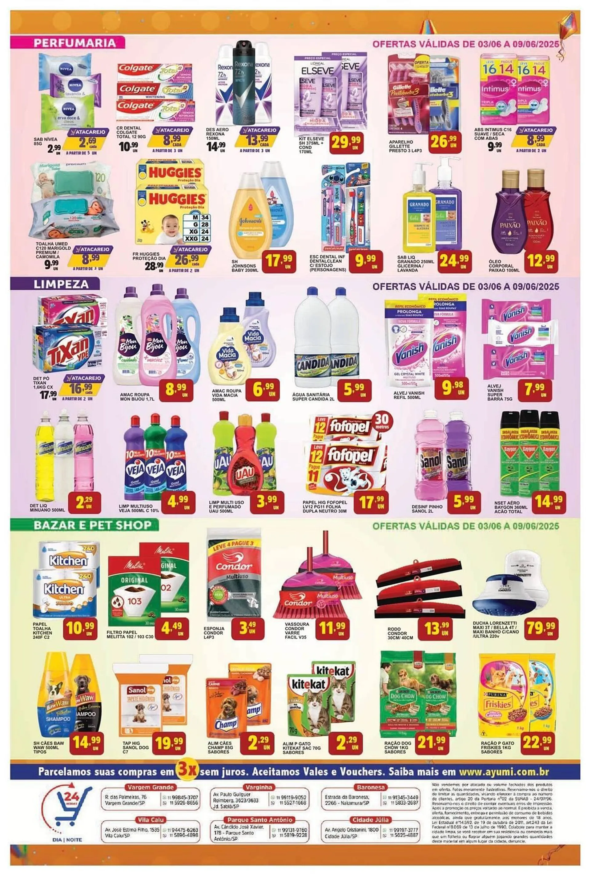 Encarte de Catálogo Ayumi Supermercados 5 de junho até 8 de junho 2025 - Pagina 4