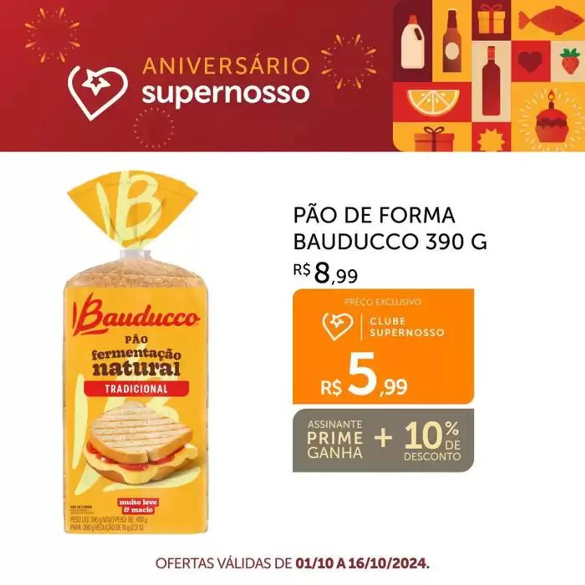 Aniversário Super Nosso - 1