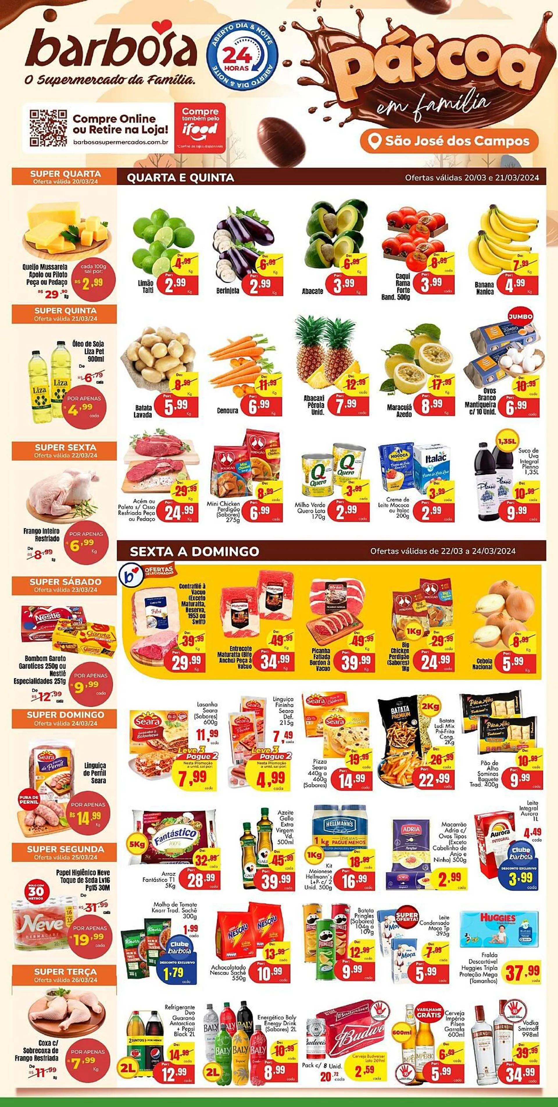 Encarte de Catálogo Barbosa Supermercados 20 de março até 26 de março 2024 - Pagina 