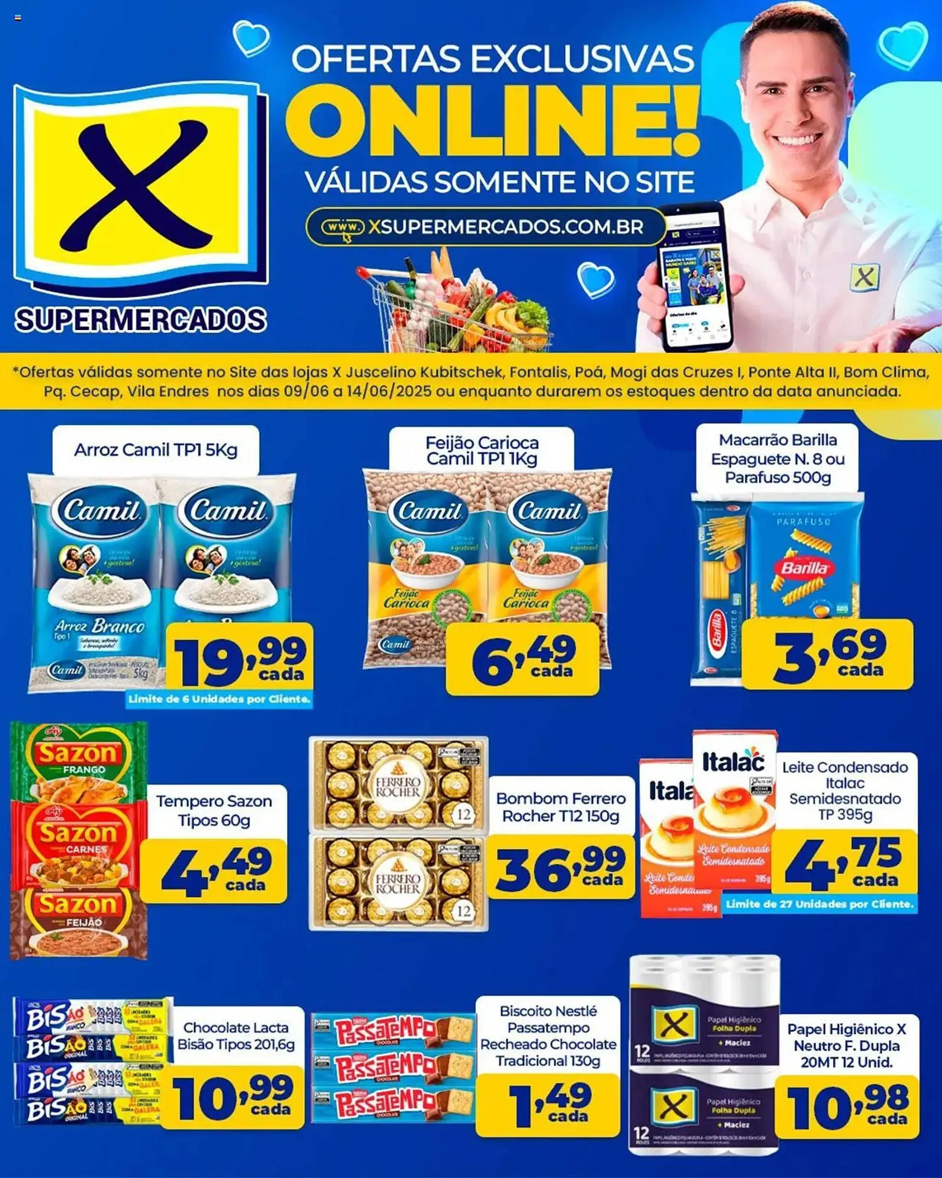 Encarte de Catálogo X Supermercados 9 de junho até 14 de junho 2025 - Pagina 2